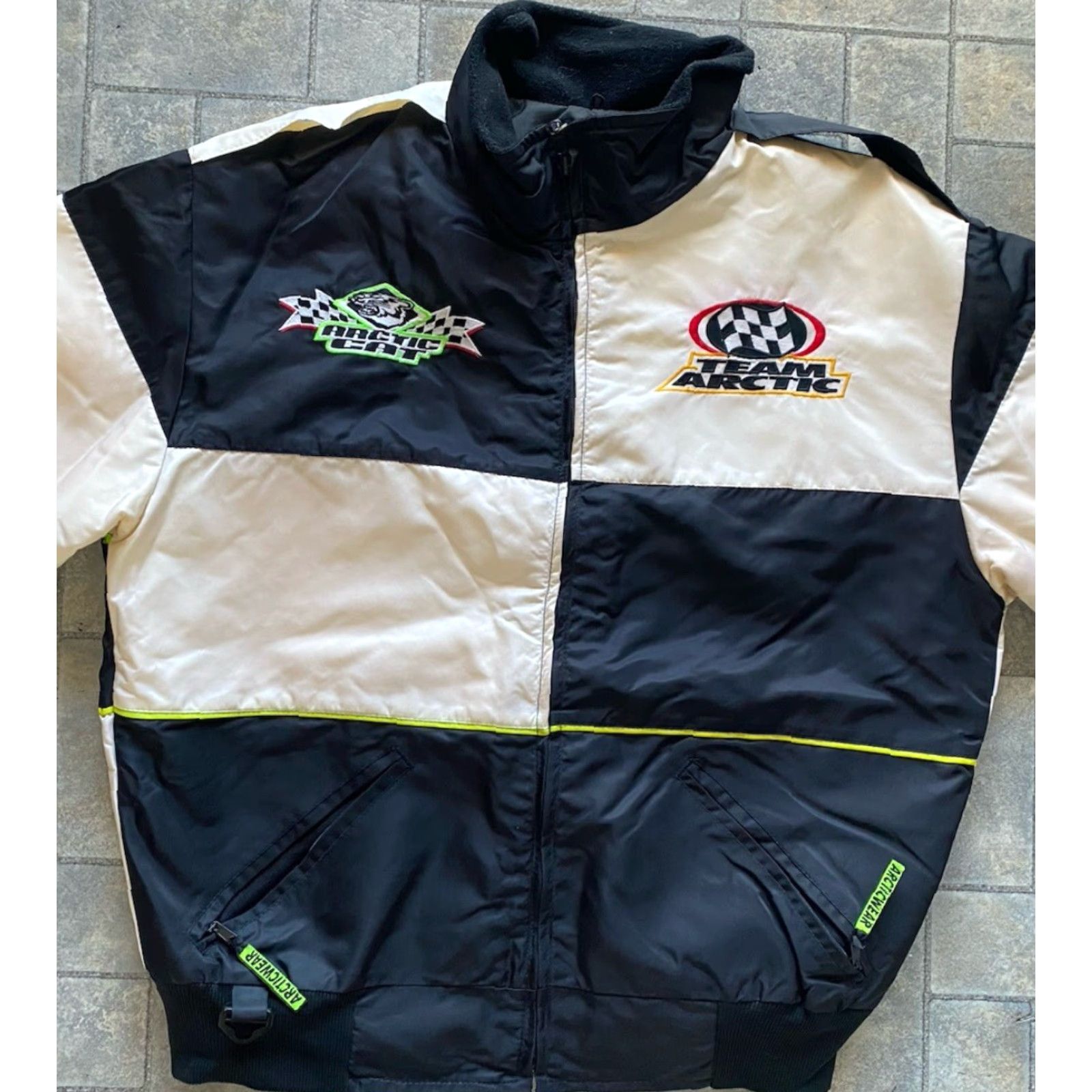 Vintage VINTAGE Arctic Cat Team Racing Mens Victory Jacket Thinsulate Size Medium Size US M / EU 48-50 / 2 - 3 Thumbnail