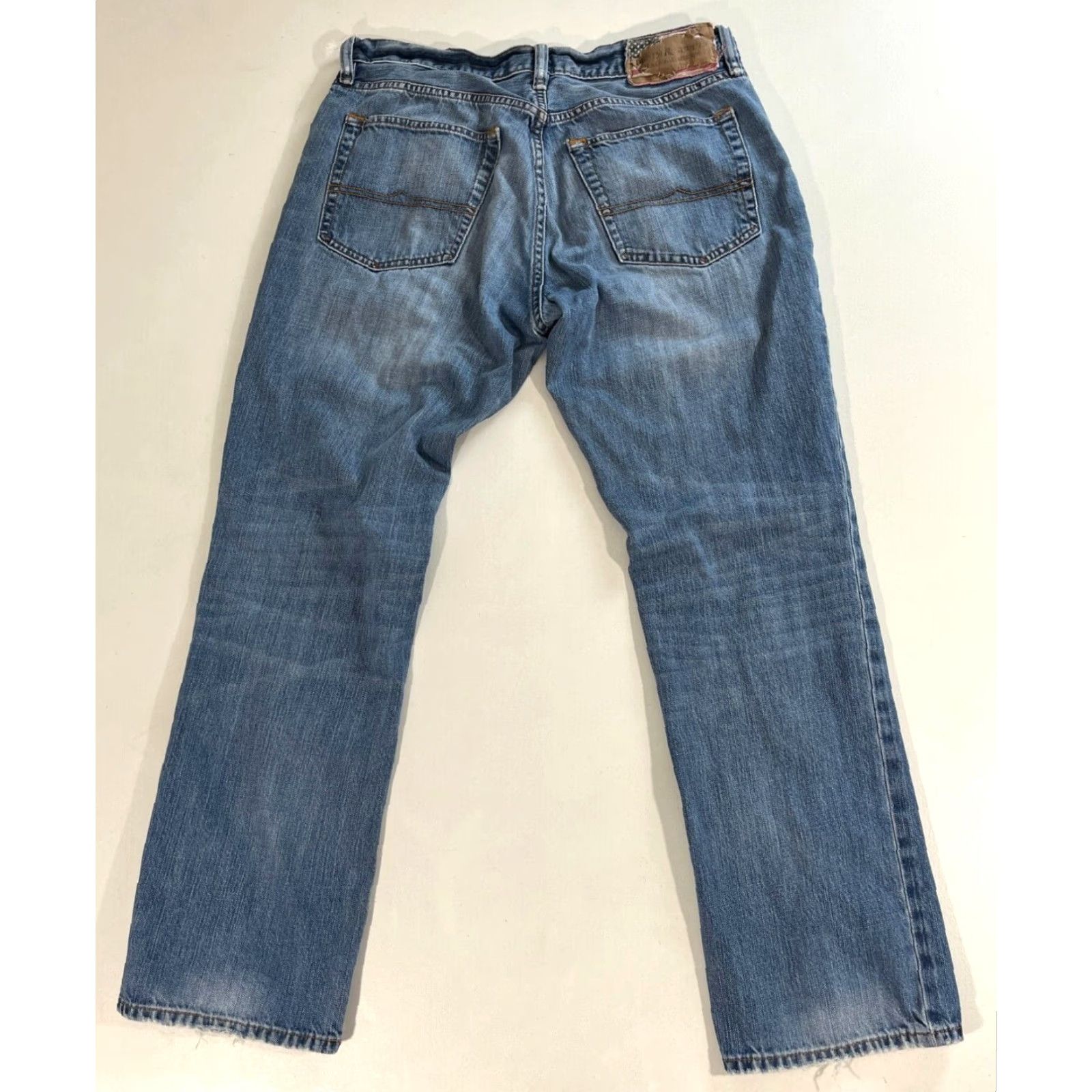 Vintage Ralph Lauren Denim & Supply Men's Vintage Slouch Jeans 33x30 Blue Denim & Supply Jeans" Size US 33 - 2 Thumbnail