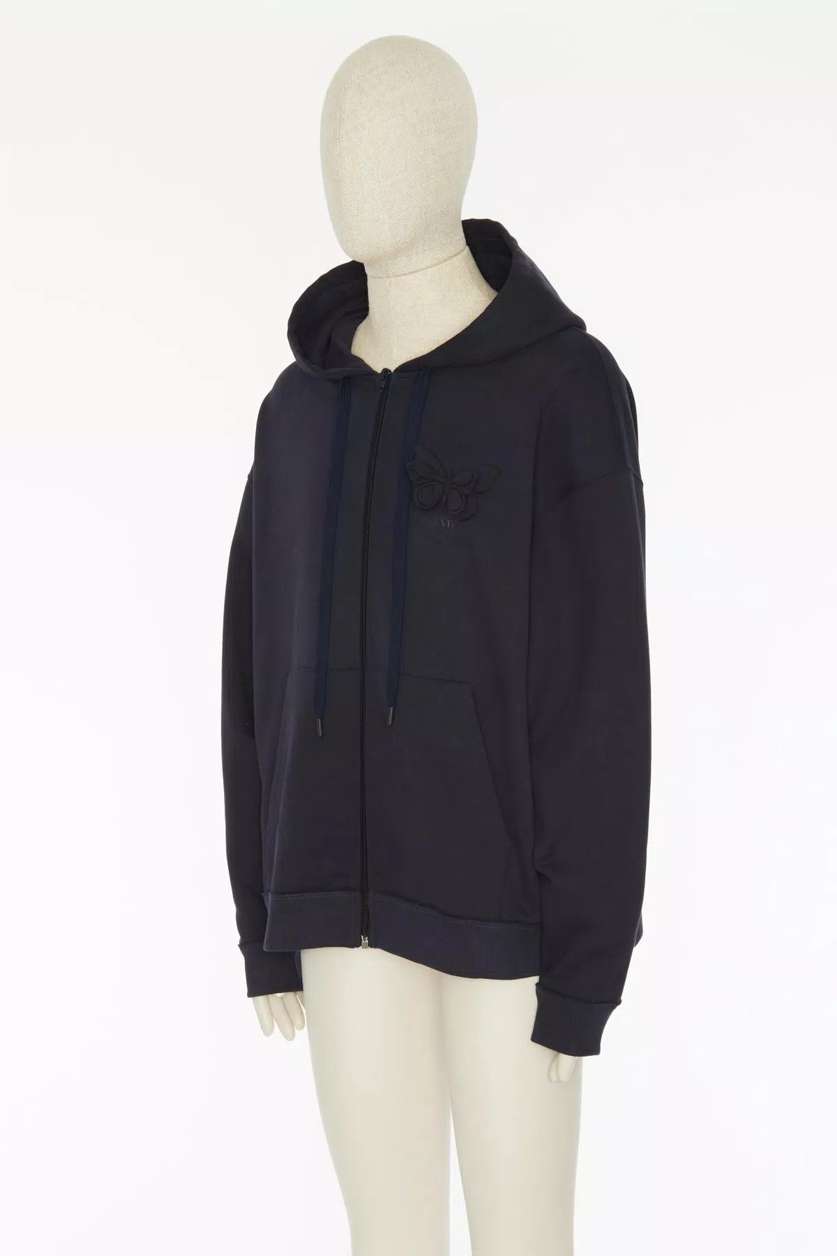 Valentino oc11z0625 Hoodie in Navy Blue Size US M / EU 48-50 / 2 - 2 Thumbnail