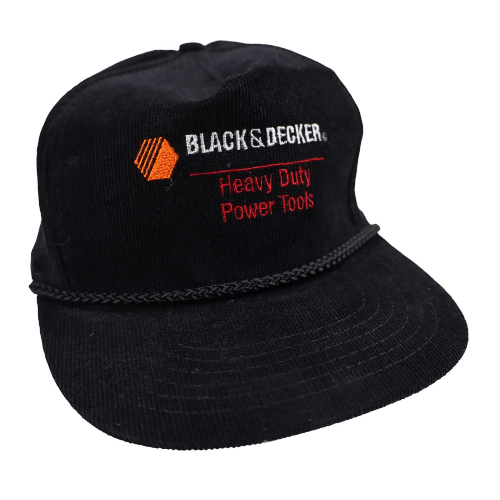 Vintage Vintage Black & Decker Corduroy Snapback Hat Size ONE SIZE - 2 Thumbnail