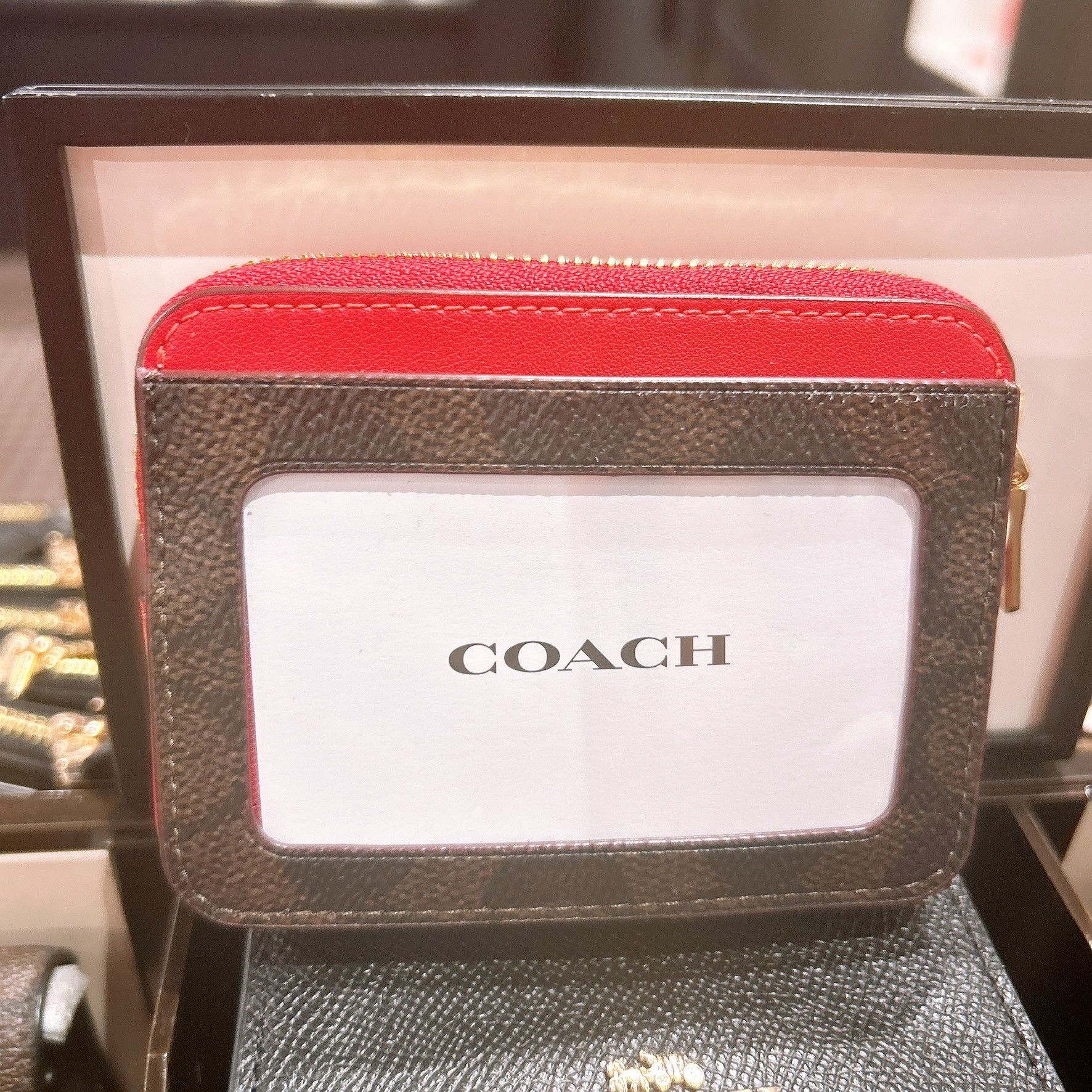 Coach Coach Zip Card Case CW883 Size ONE SIZE - 2 Thumbnail