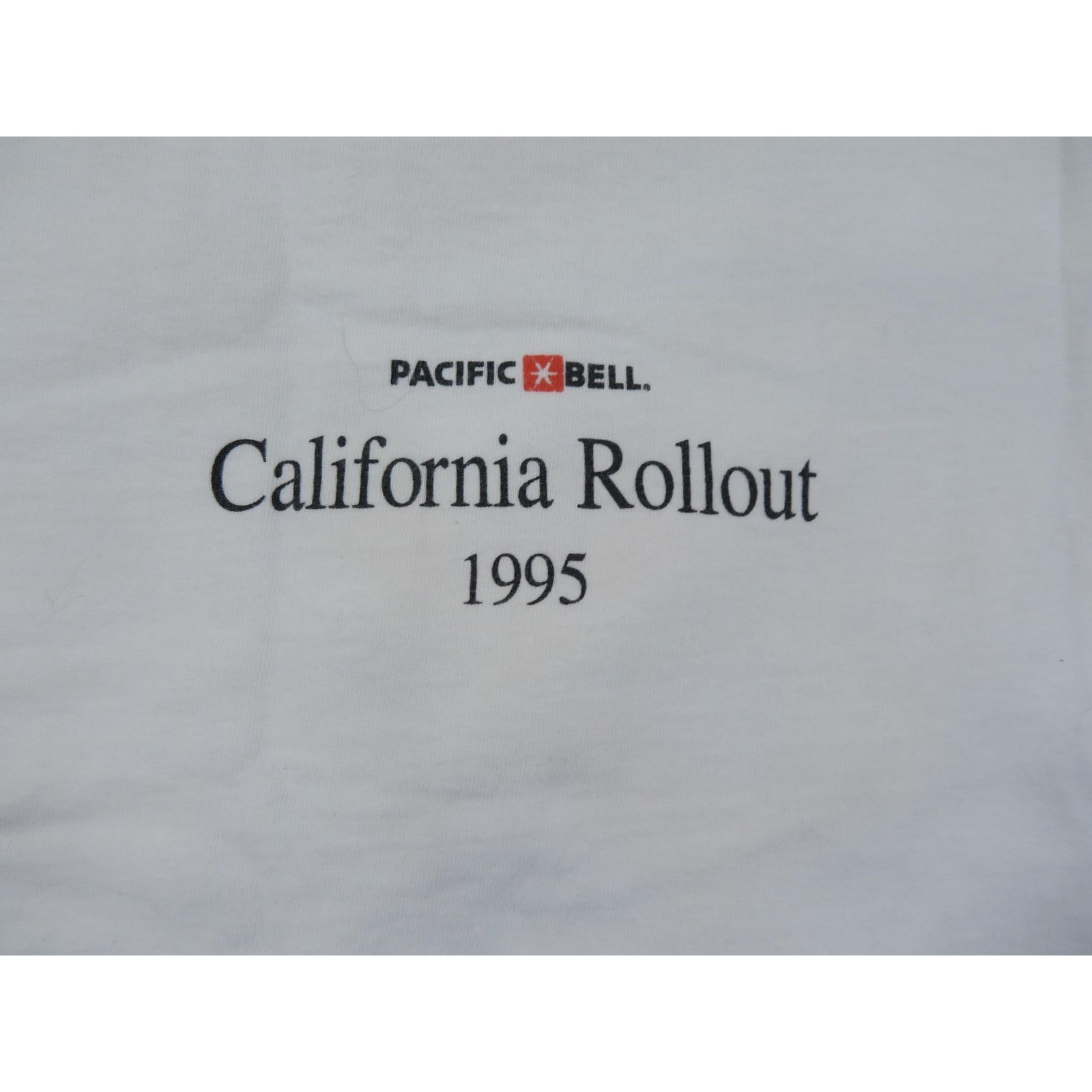 Other Pacific Bell T-shirt, California Phone 1995, White Sz L Size US L / EU 52-54 / 3 - 4 Thumbnail
