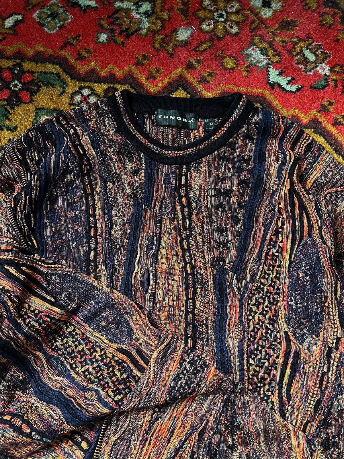 Tundra Coogi style tundra Australia knitted sweater y2k Size US M / EU 48-50 / 2 - 4 Thumbnail