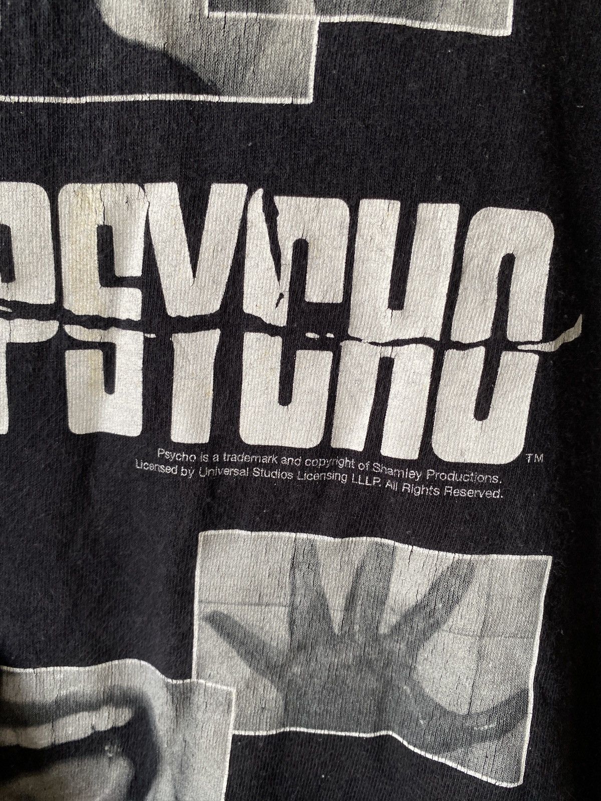 Vintage Vintage Psycho Movie By Shamley Productions Tee Size US M / EU 48-50 / 2 - 3 Thumbnail