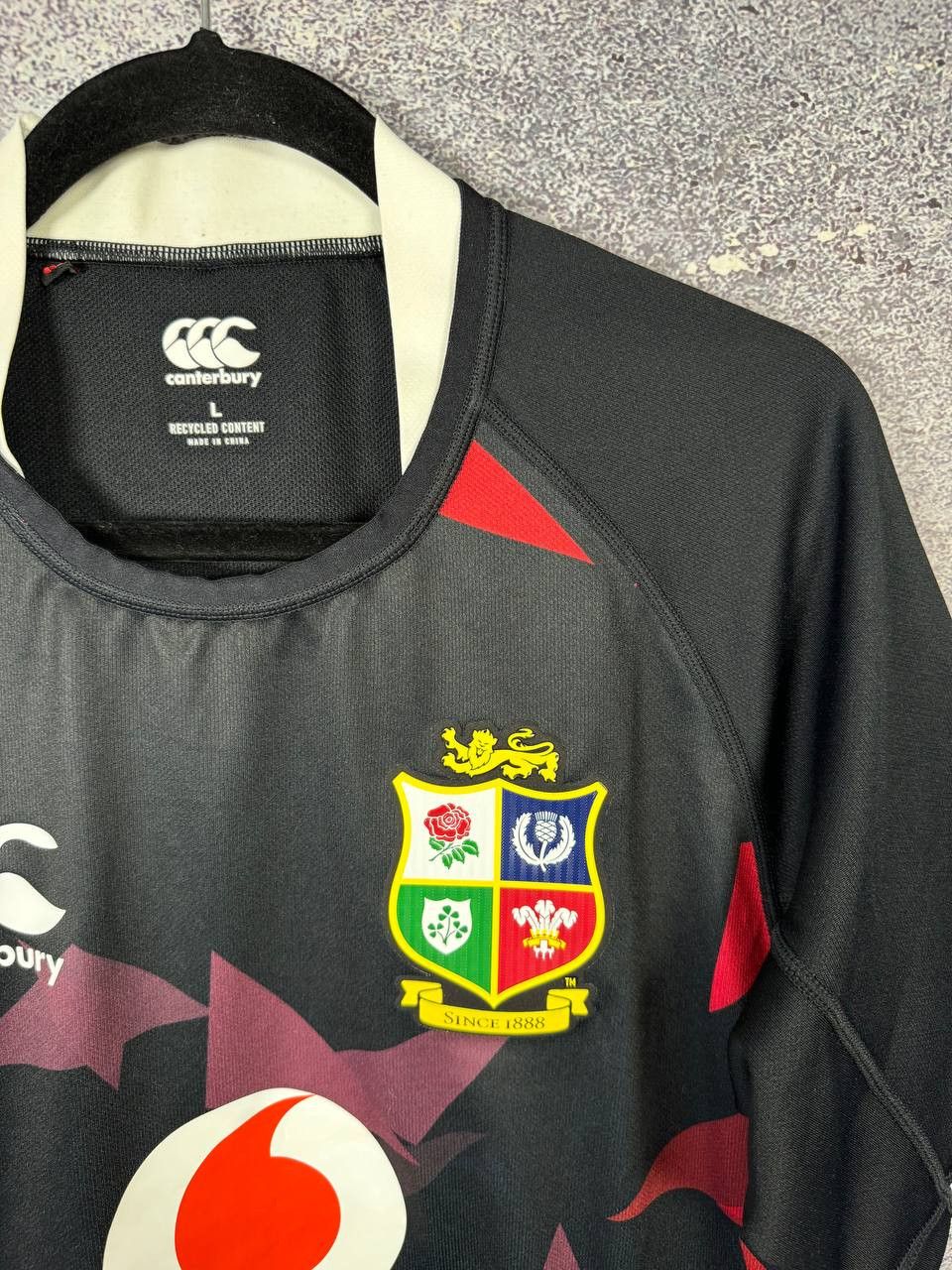 Canterbury of New Zealand × Vintage BRITISH IRISH LIONS RUGBY JERSEY CANTERBURY 2020/21 Large Size US L / EU 52-54 / 3 - 8 Thumbnail