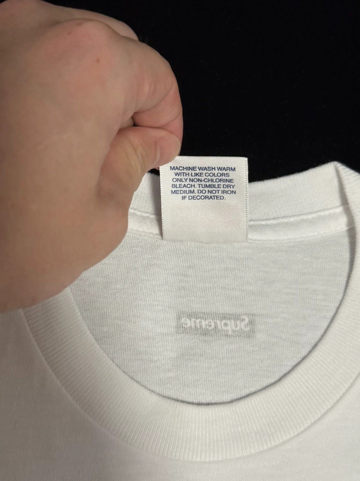 Gucci Supreme Gucci Mane White S Photo Tee Yellowing Size US S / EU 44-46 / 1 - 4 Thumbnail