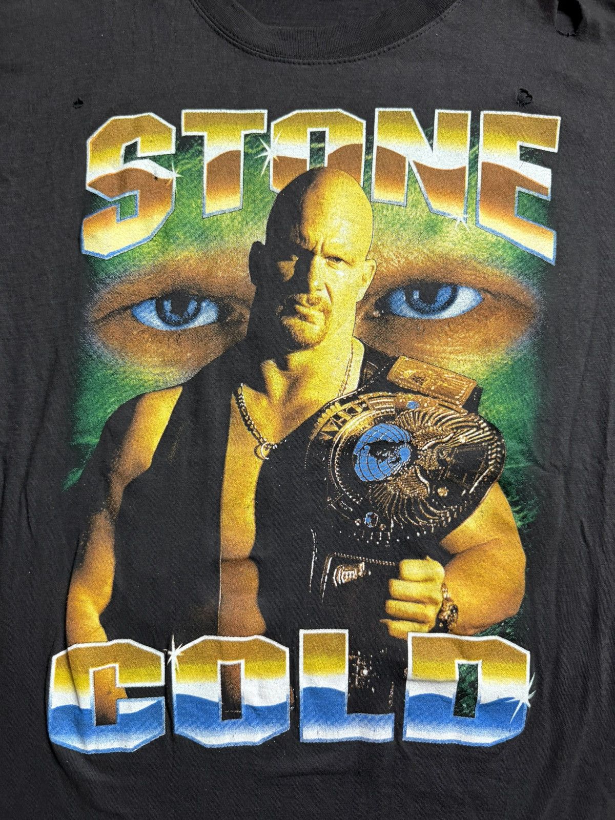 Vintage Stone Cold Steve Austin 3:16 Rap Tee Size US XL / EU 56 / 4 - 2 Thumbnail