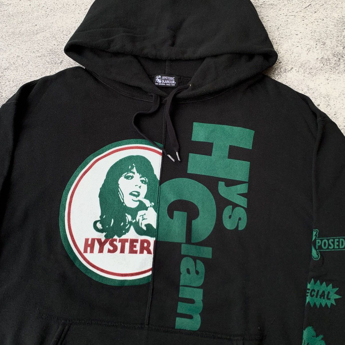 Hysteric Glamour Hysteric Glamour ‘HysGlam Naked Girl ’ Hoodie Black Size US L / EU 52-54 / 3 - 5 Thumbnail