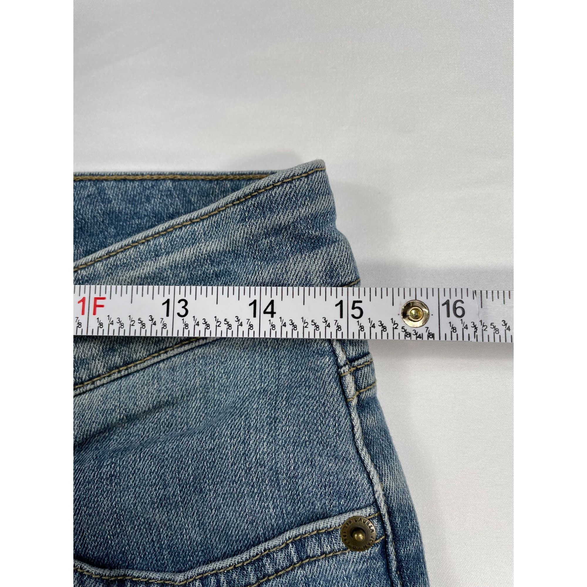 Lauren Ralph Lauren Lauren Ralph Lauren SKU 7551 WomensBlue Denim Straight Leg J Size 30" / US 8 / IT 44 - 4 Thumbnail