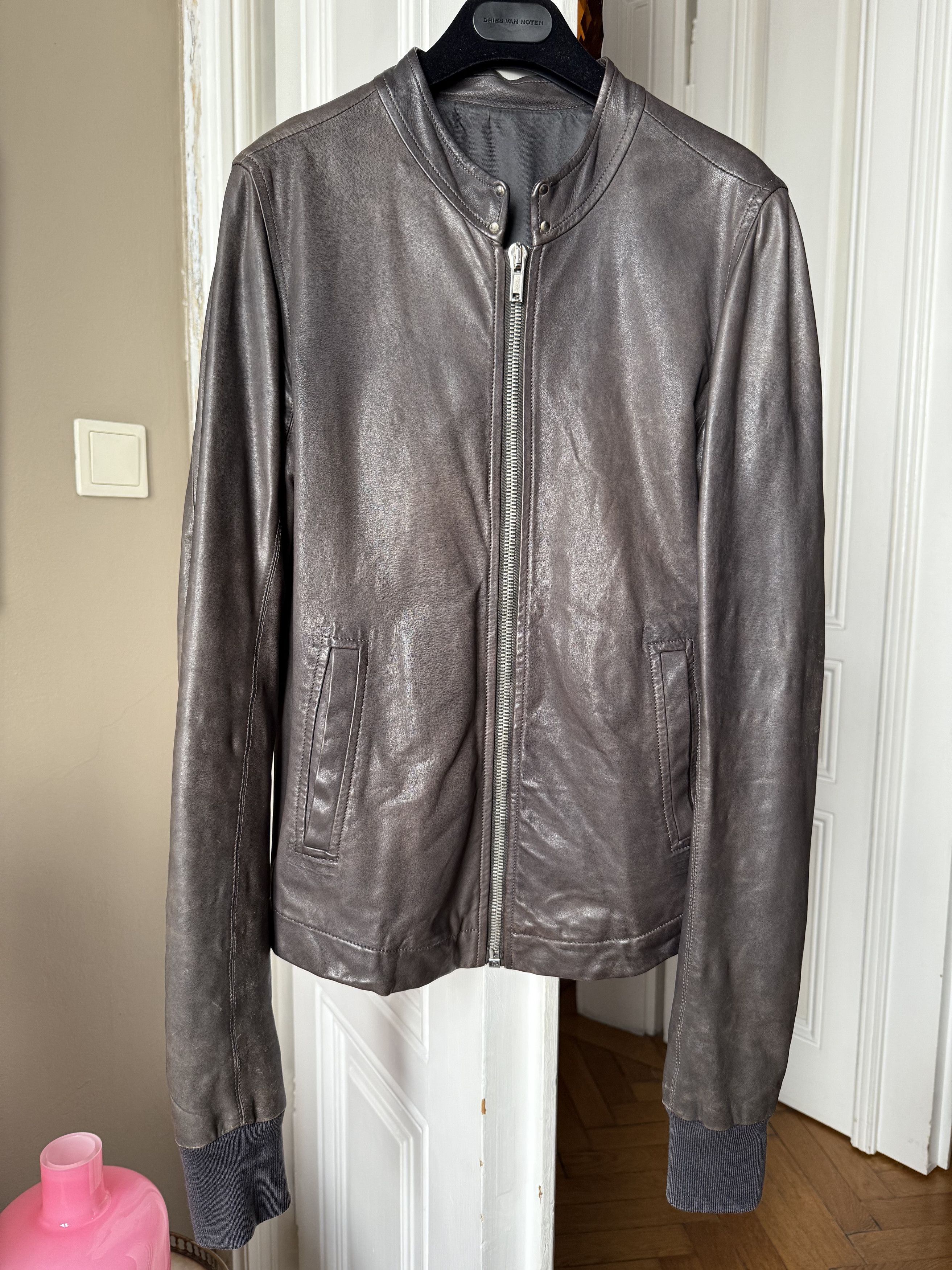 Rick Owens Rick Owens leather jacket -VINTAGE LOOK Size US S / EU 44-46 / 1 - 4 Thumbnail