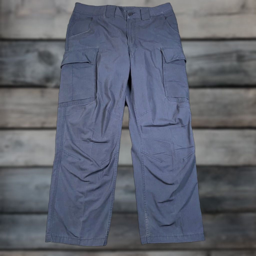 Under Armour Under Armour Storm Ripstop Cotton Cargo Pants Men's 34 x 32 Gray Size US 35 - 1 Thumbnail