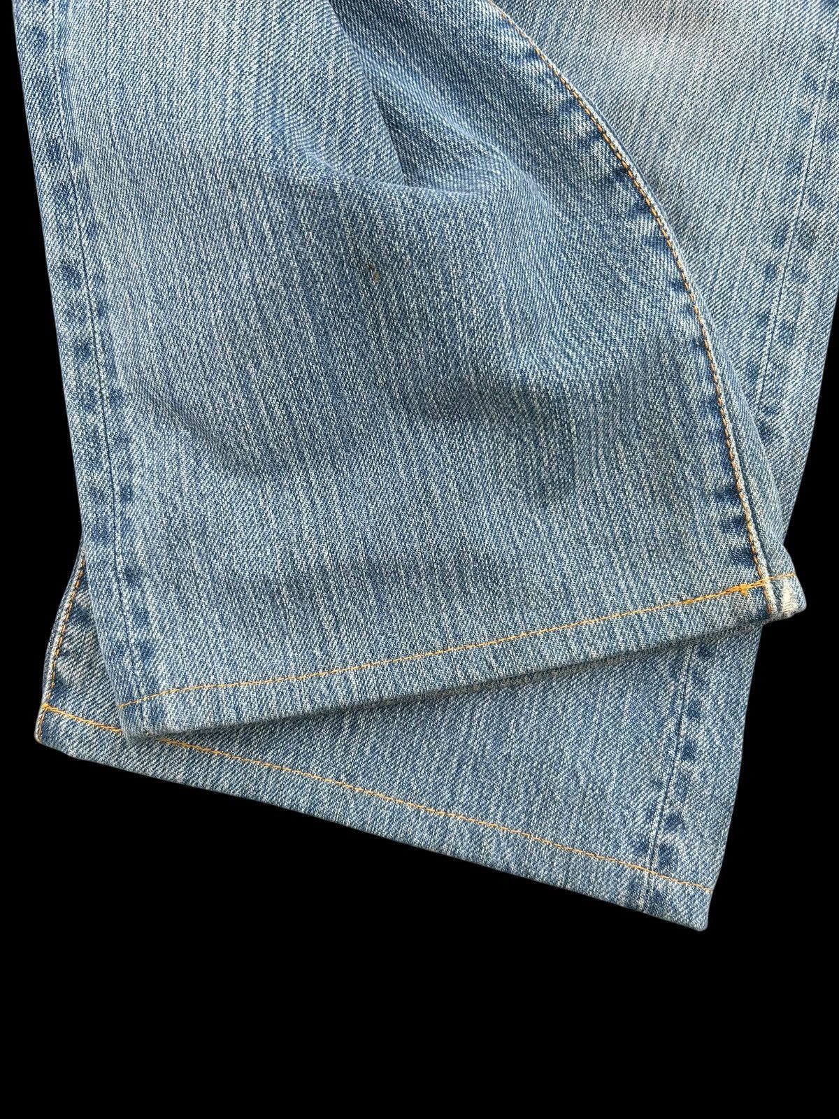 Japanese Brand × Kapital × Vintage Evisu Selvedge Distressed Evisu Paris Denim Jeans Size US 30 / EU 46 - 10 Thumbnail