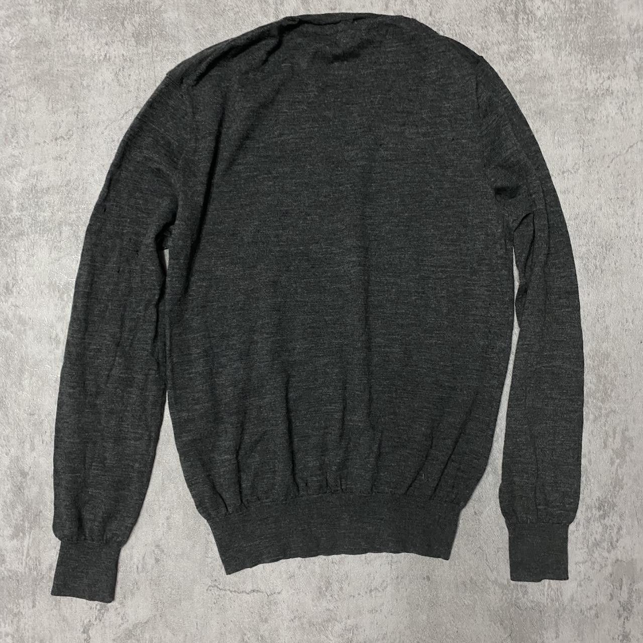 Polo Ralph Lauren Grey Polo Ralph Lauren slim fit merino wool jumper Size US M / EU 48-50 / 2 - 5 Thumbnail