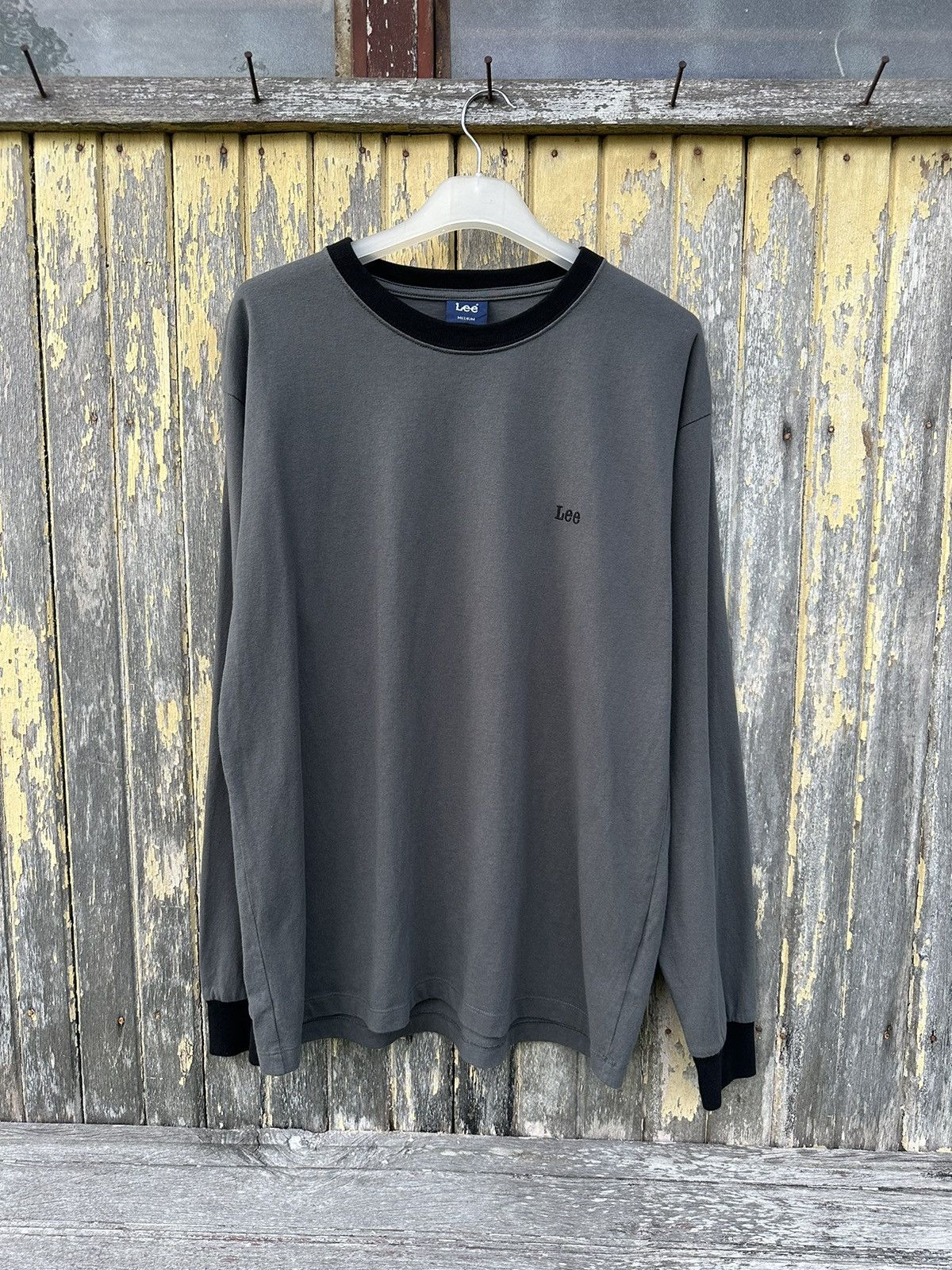 Lee × Vintage Vintage Lee Dungarees Big Logo Long Sleeve A522 Size US M / EU 48-50 / 2 - 1 Thumbnail