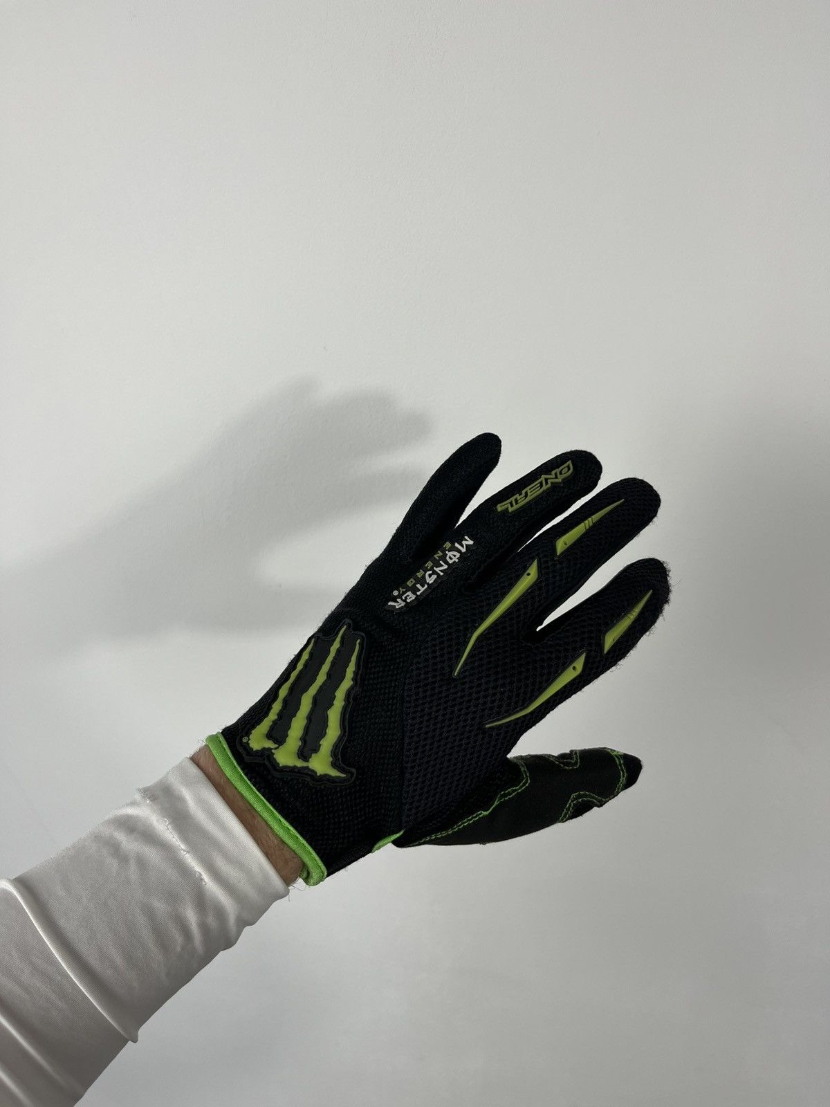 O'Neill O’Neal Monster Energy MX Gloves Black Green Size XL Size ONE SIZE - 1 Thumbnail