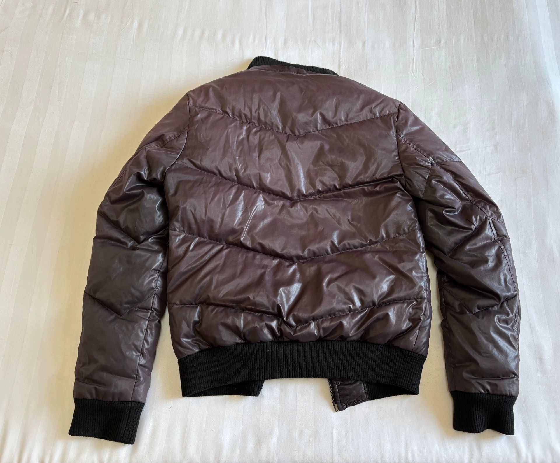 BUFFALO BOBS Buffalo Bobs Vintage Down Jacket Multi-Pkt Double Zip Knit Trim Size US M / EU 48-50 / 2 - 8 Thumbnail