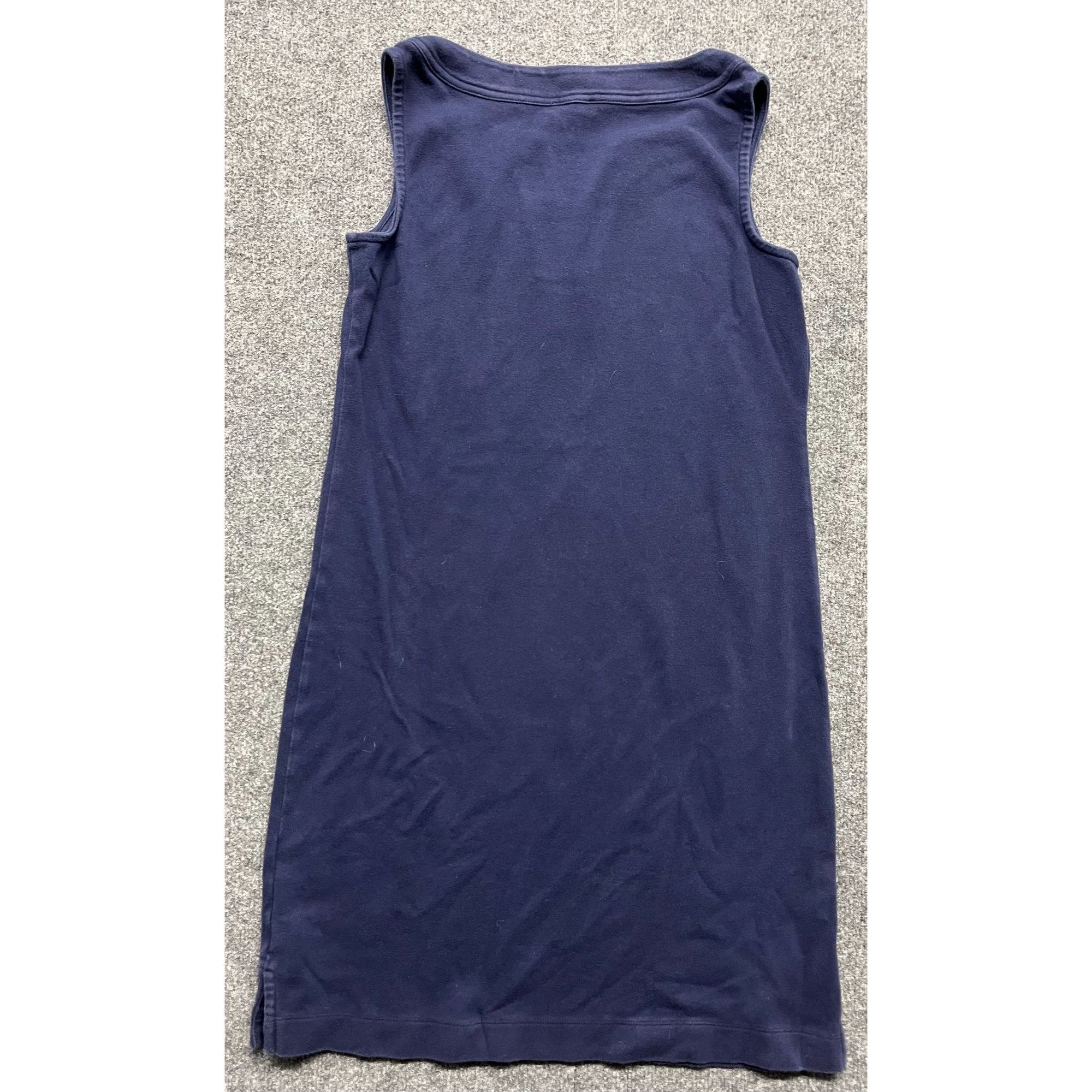 Talbots talbots womens dress size small sleeveless navy blue Size S / US 4 / IT 40 - 3 Thumbnail