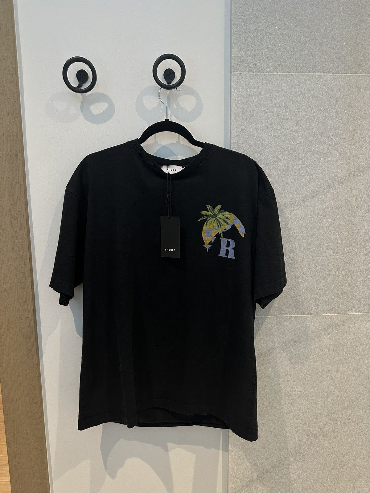 Rhude RHUDE MOONLIGHT TROPICS TEE Size US S / EU 44-46 / 1 - 1 Thumbnail