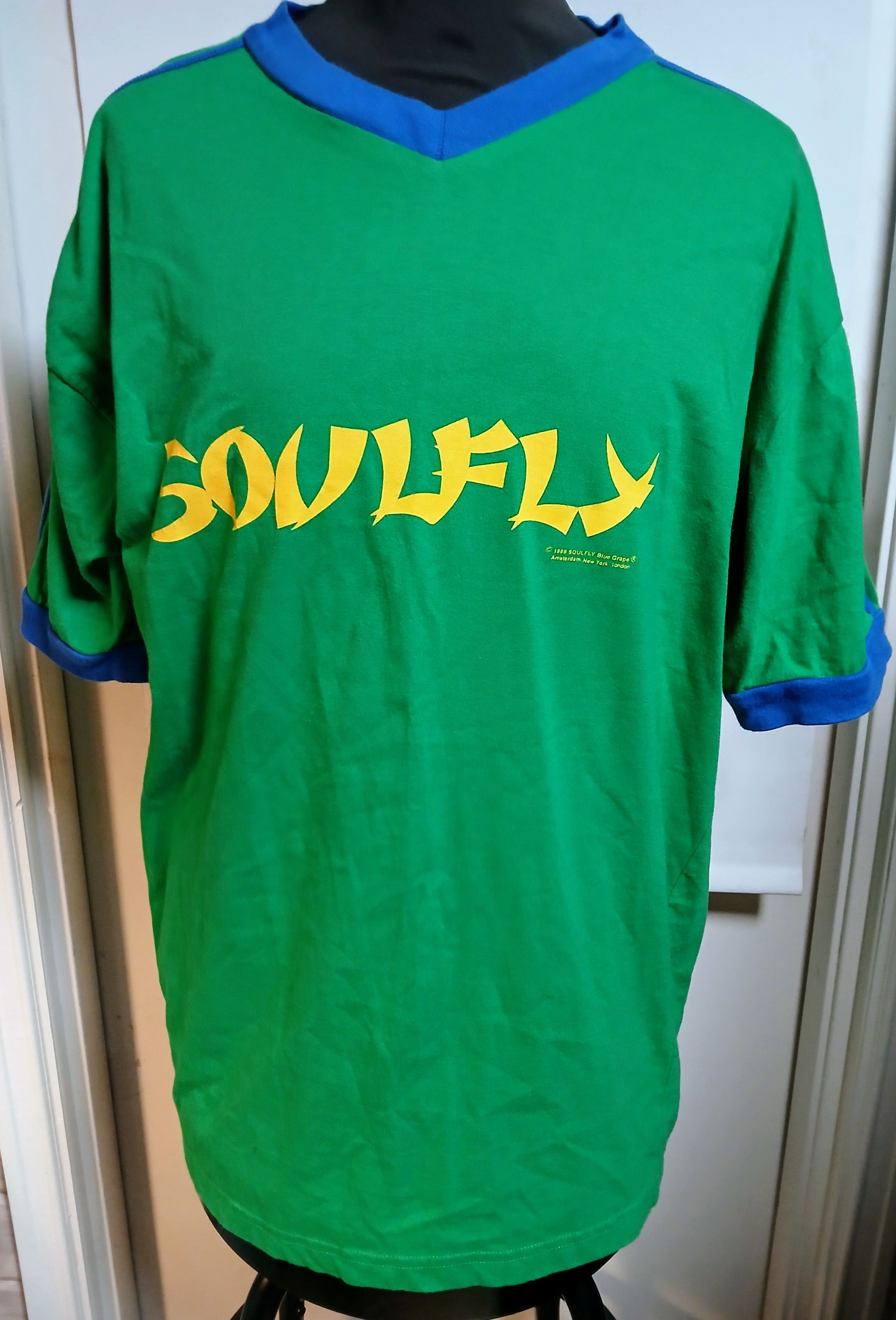 ソウルフライ Soufly 1998 バンドTシャツ BLUEGRAPE
