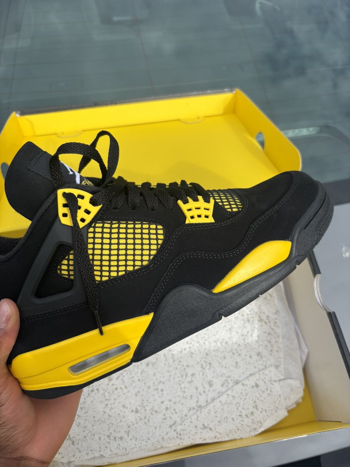 Jordan Brand Jordan 4 Retro Thunder (2023) Size US 10.5 / EU 43-44 - 9 Thumbnail