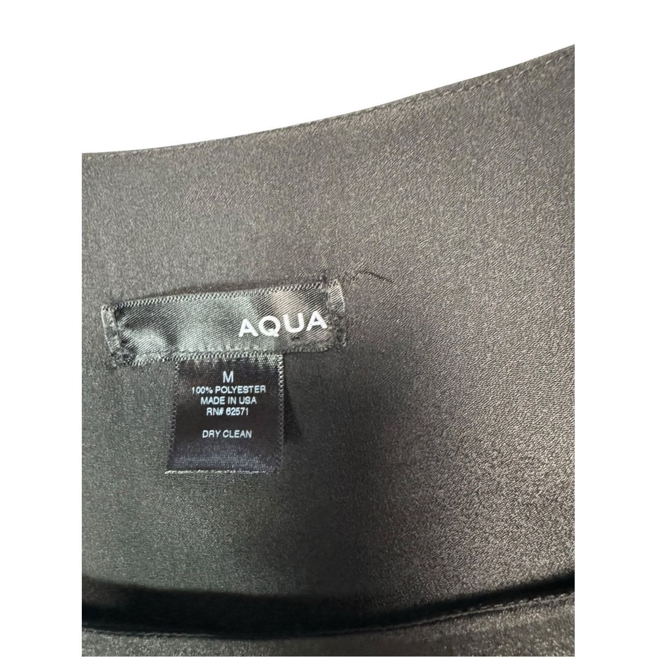 AQUA Aqua Black Colorblock Mini Dress with Gray, Teal & Magenta Size M / US 6-8 / IT 42-44 - 5 Thumbnail