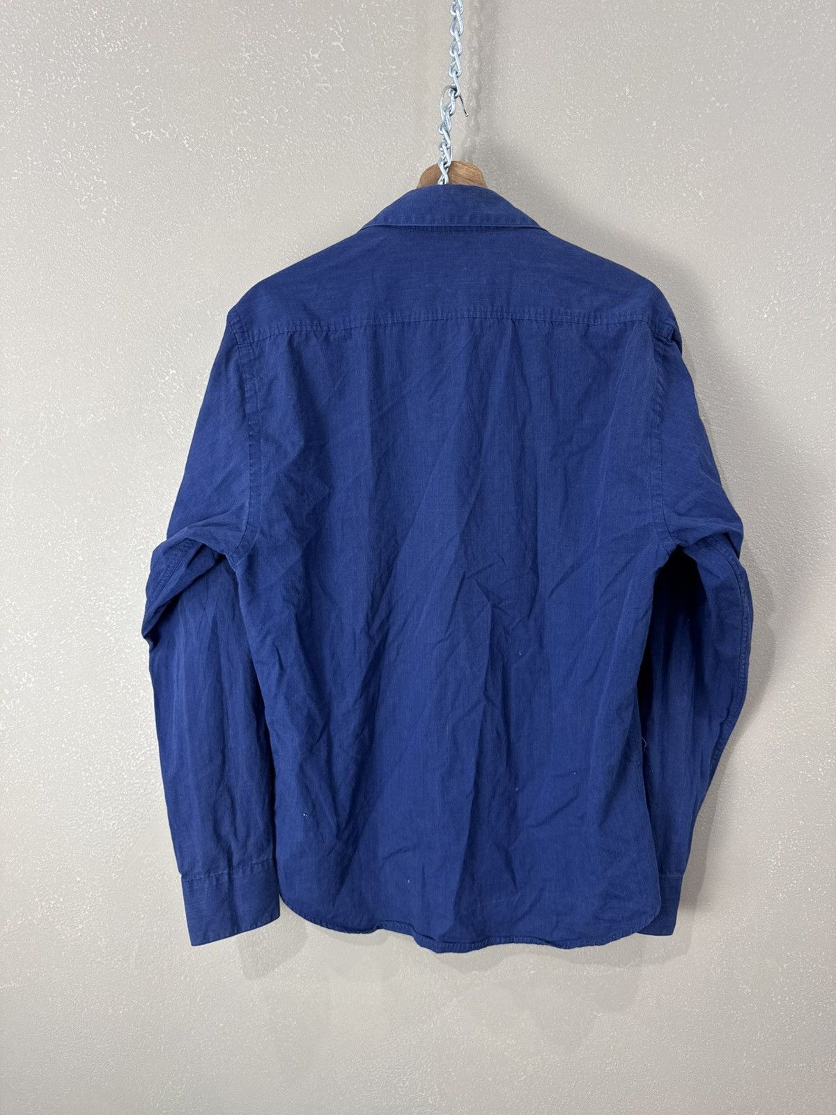 Yves Saint Laurent Mens Vintage Yves Saint Laurent Shirt logo chest Size US M / EU 48-50 / 2 - 2 Thumbnail