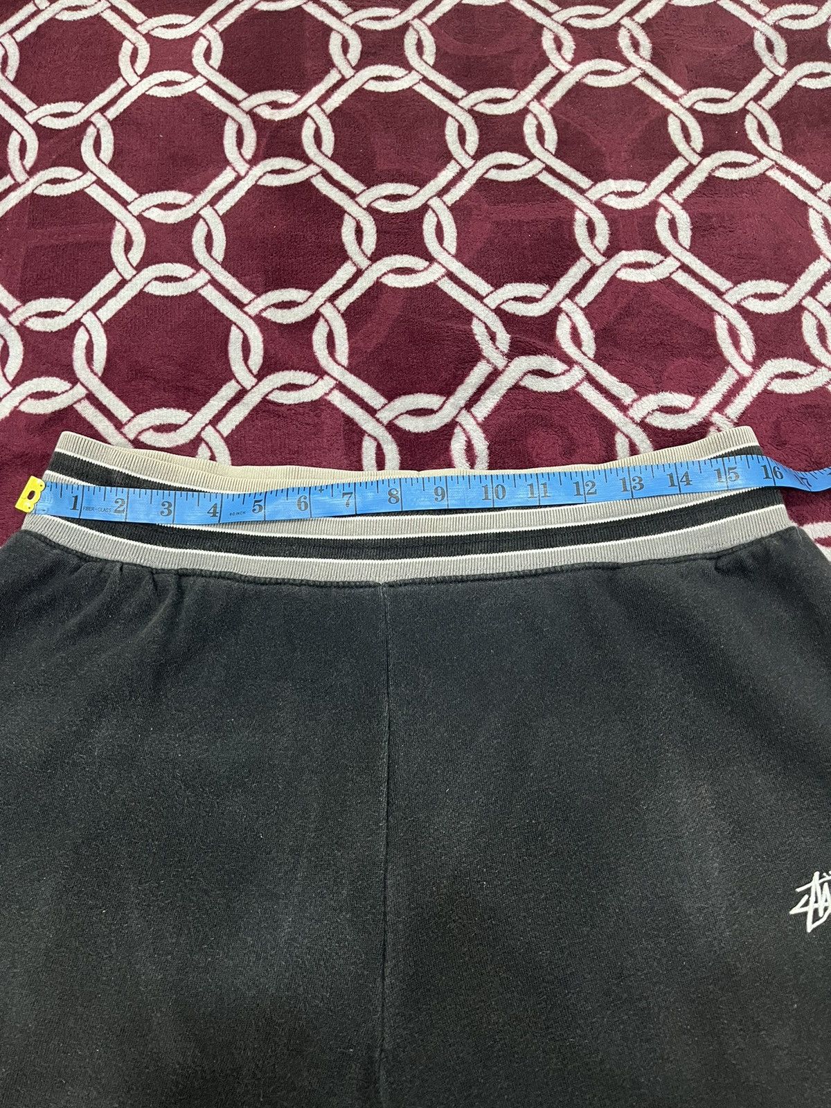 Stussy Stussy Embroidered Logo Faded Shorts 🩳 Size US 32 / EU 48 - 16 Thumbnail