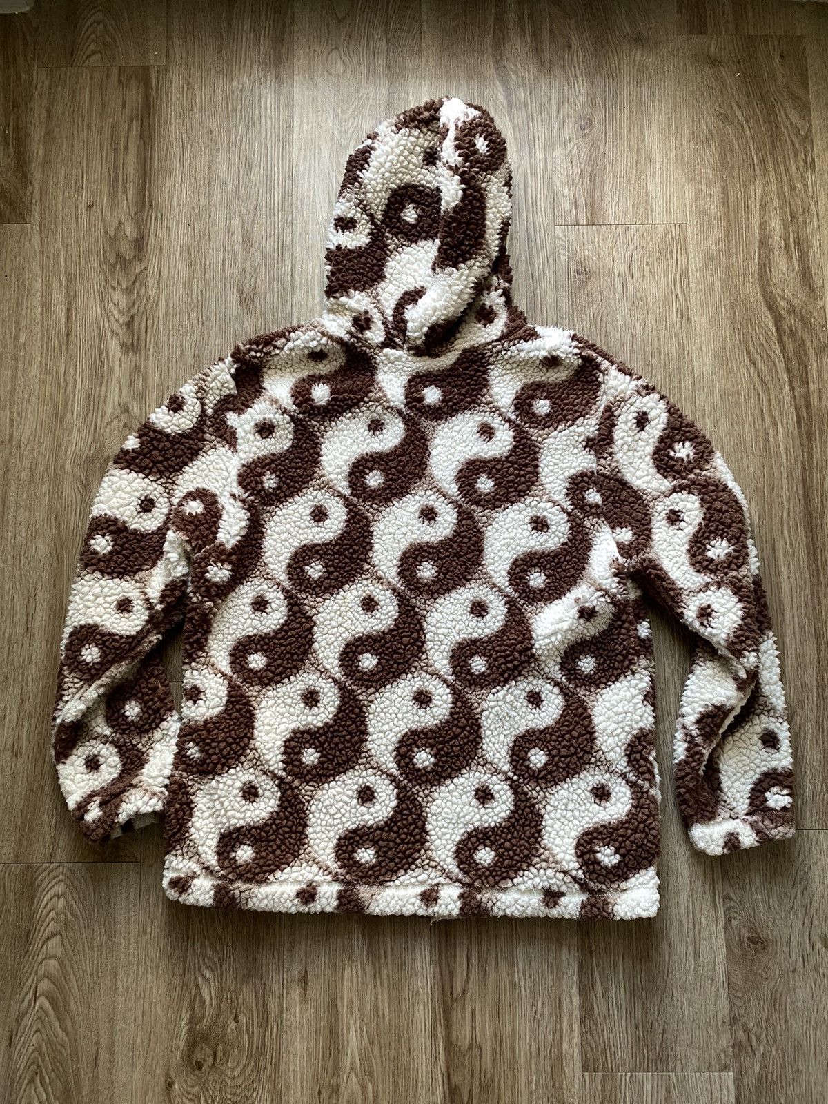Pacsun Pacsun Fleece Yin Yang Zip Up Hoodie Size US S / EU 44-46 / 1 - 6 Thumbnail
