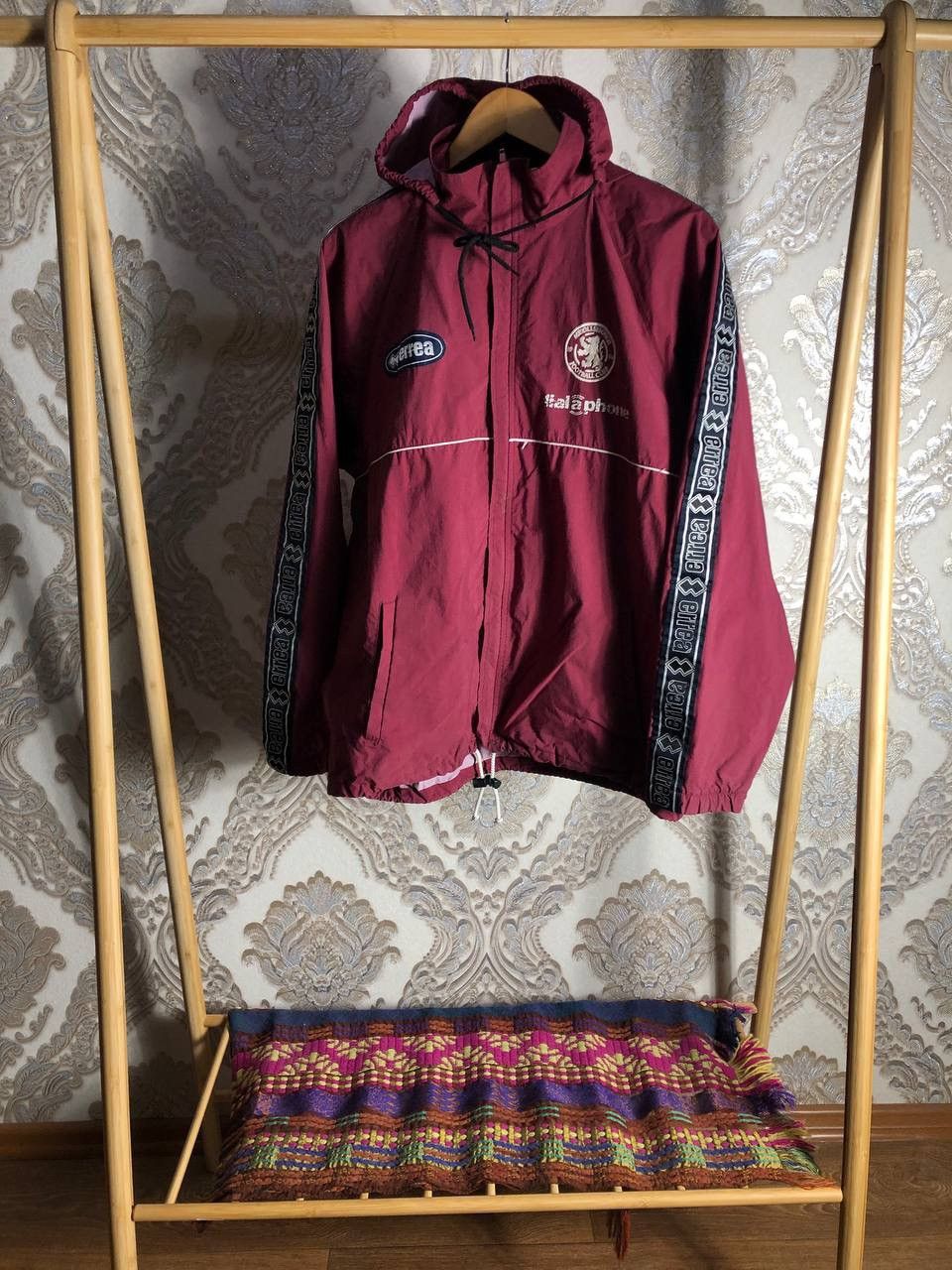 Errea × Vintage VERY RARE ERREA FC MIDDLESBROUGH ENGLAND SOCCER JACKET RETRO Size US L / EU 52-54 / 3 - 1 Thumbnail