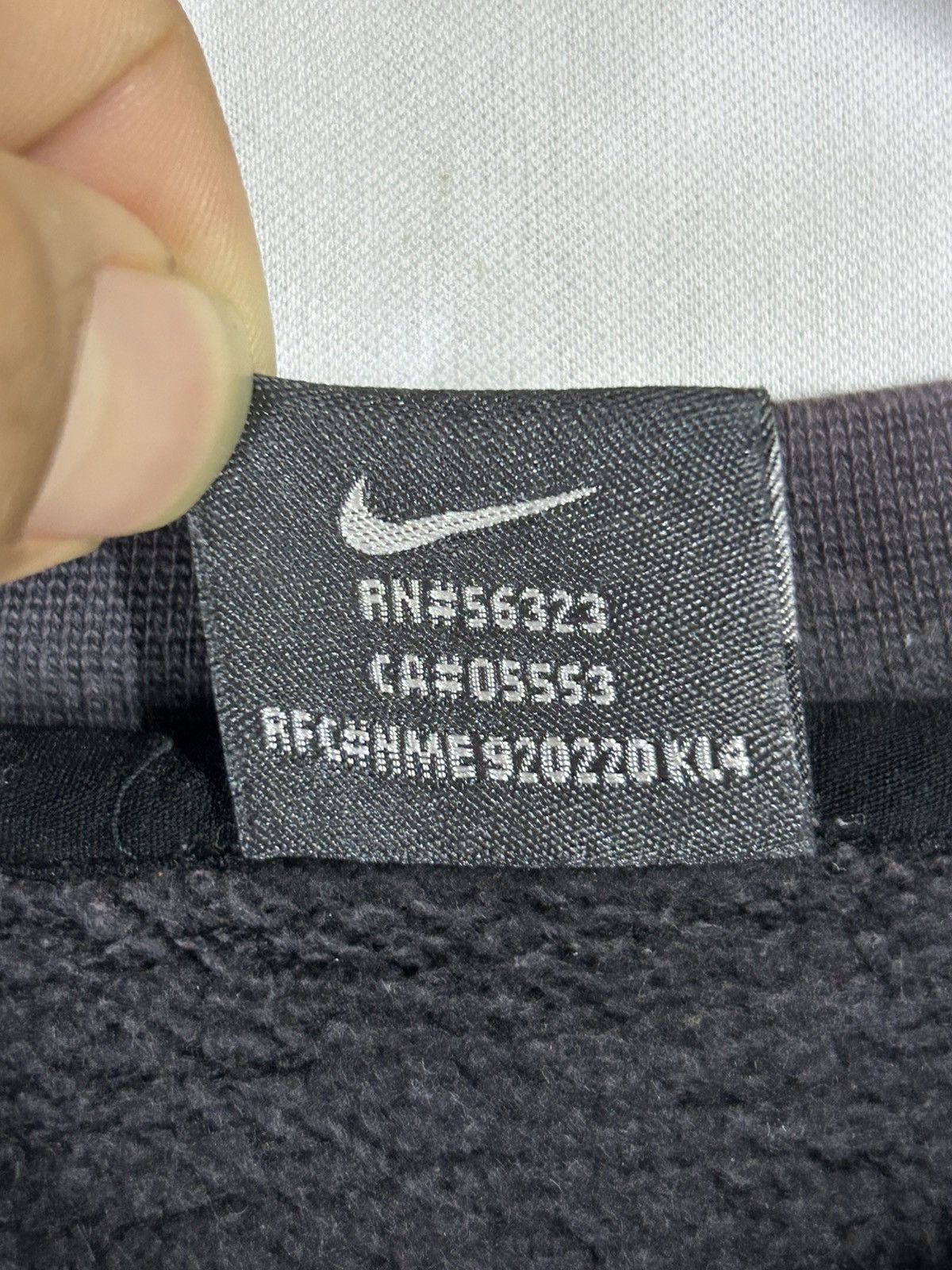 Nike × Vintage Vintage thrashed sunfaded nike sweatshirt Size US M / EU 48-50 / 2 - 5 Thumbnail