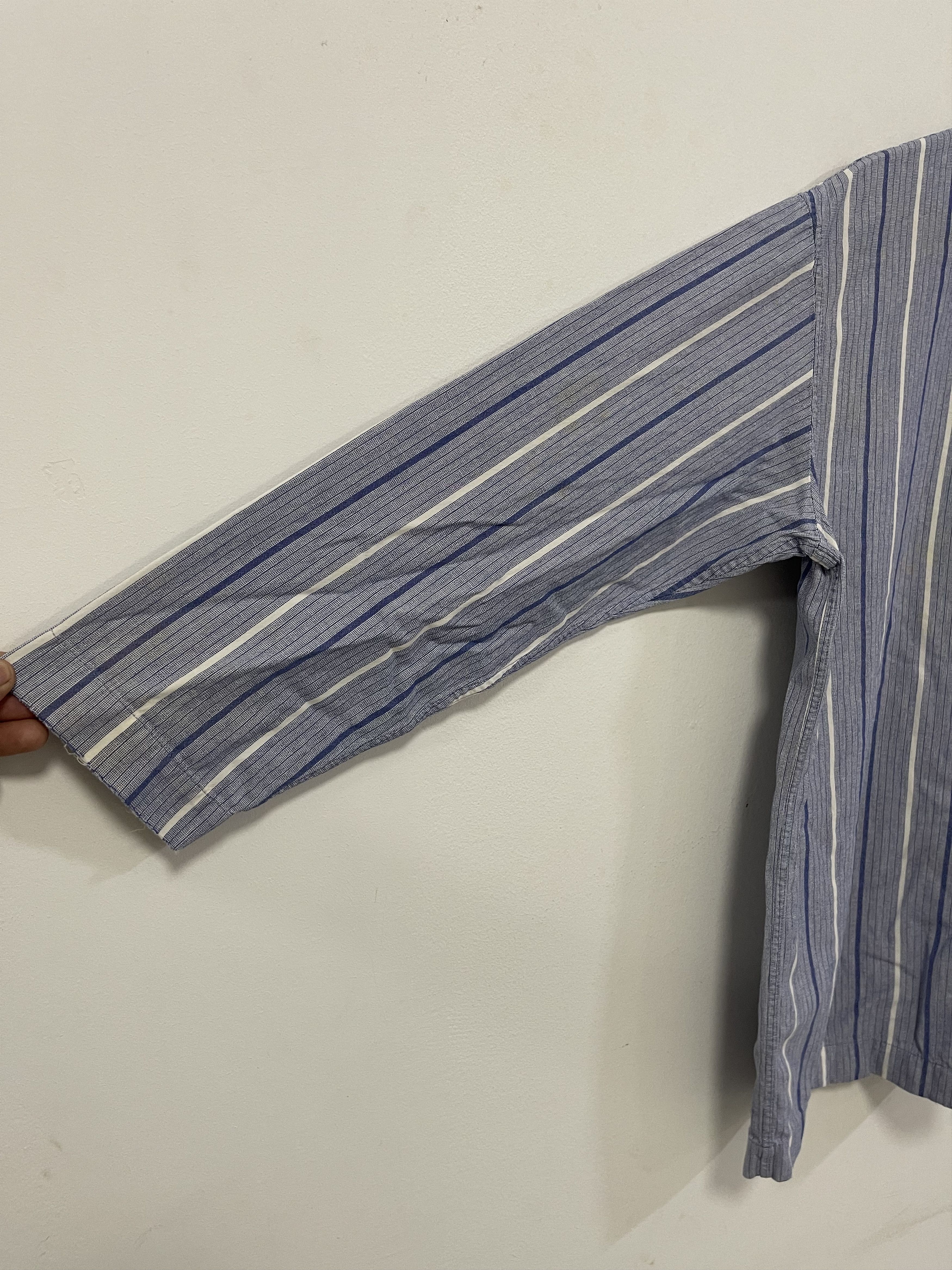 Designer × Y's × Yohji Yamamoto Designer Ys Yamamoto striped Button Up Size US S / EU 44-46 / 1 - 7 Thumbnail