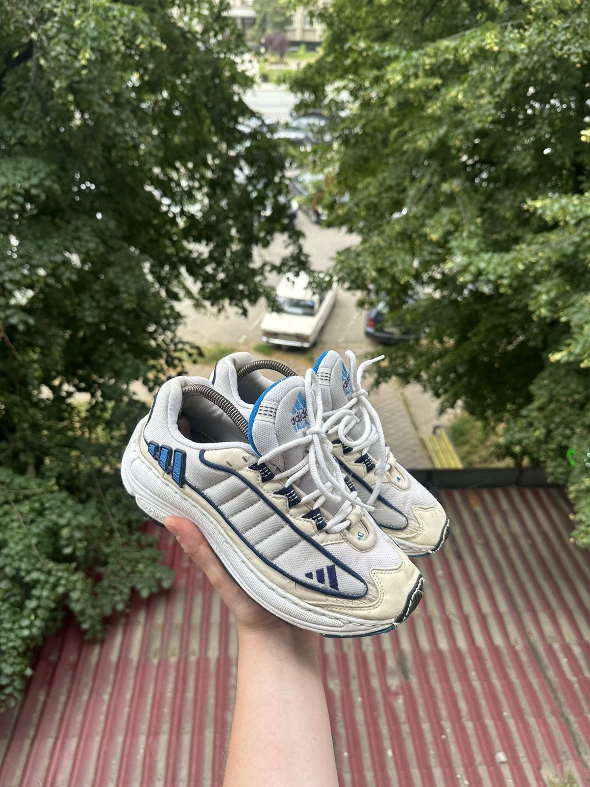 adidas gazelle silver green womens adidas Mens Crazy 97 EQT Shoes – Extra Butter main image 0