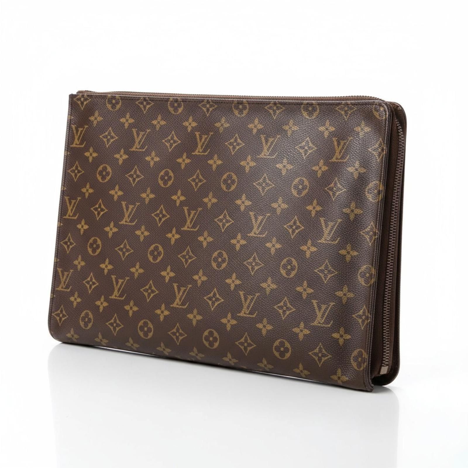 Louis Vuitton Louis Vuitton - Monogram Canvas Clutch Bag Size ONE SIZE - 1 Thumbnail