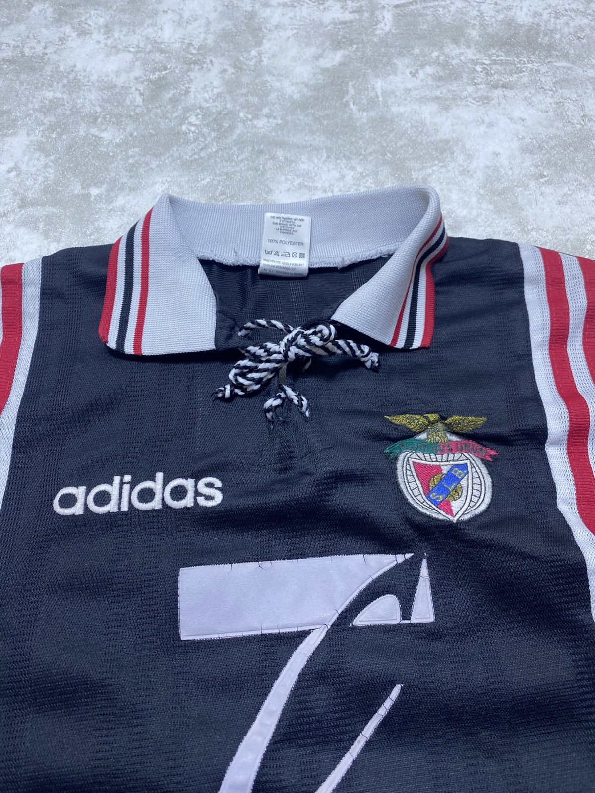 Adidas Vintage 1997-98 Benfica Adidas Away - Rare Football Jersey Size US M / EU 48-50 / 2 - 5 Thumbnail