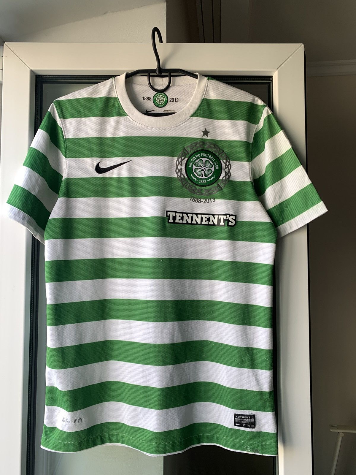 Nike 🔥NIKE CELTIC 2012 2013 SOCCER JERSEY 125 anniversary Size US S / EU 44-46 / 1 - 3 Thumbnail