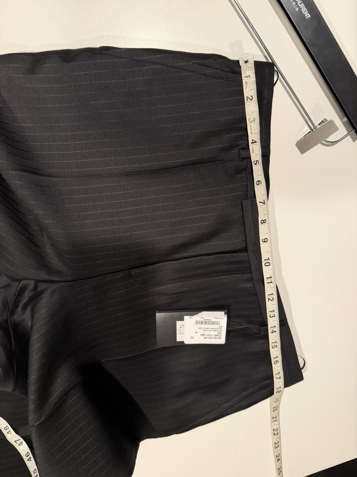 Saint Laurent Paris Saint laurent mens 2024 striped pants. 52/36. $1950 Size US 36 / EU 52 - 9 Thumbnail