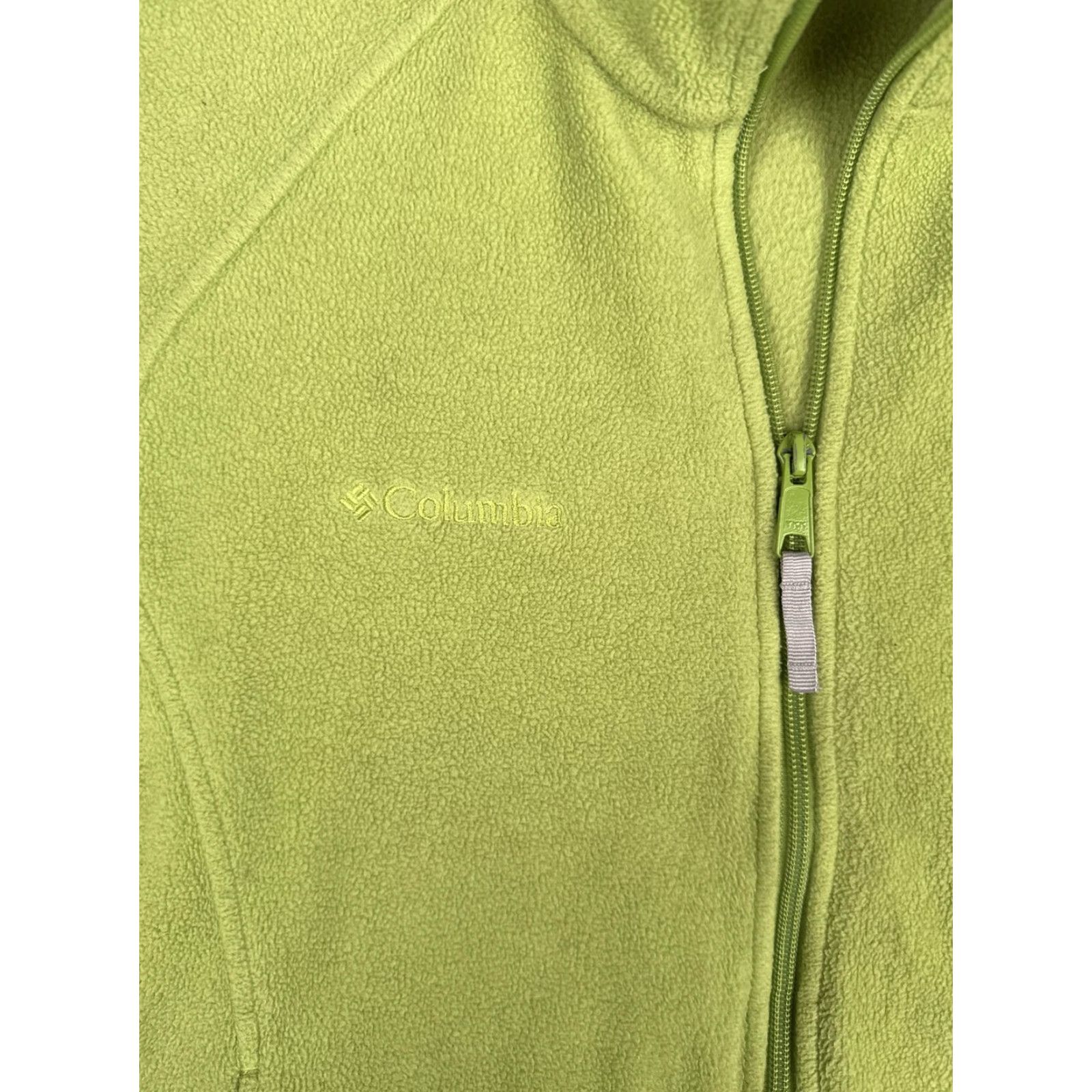 Vintage Columbia Jacket Womens M Green Fleece Full Zip Pockets Outdoor Hiking Warm Size M / US 6-8 / IT 42-44 - 6 Thumbnail