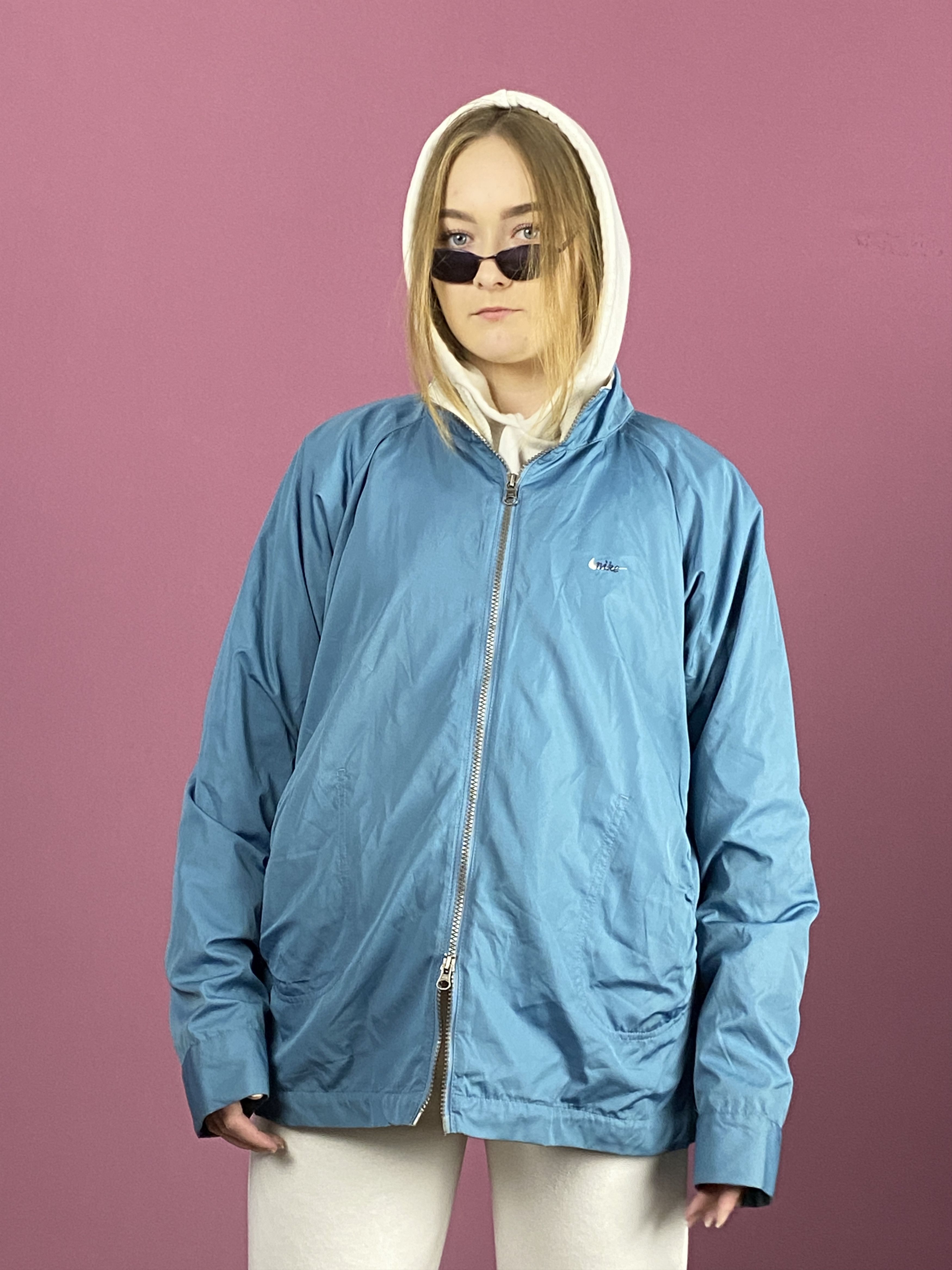 Nike × Vintage Nike Vintage Women's Windbreaker Jacket - XL Size XL / US 12-14 / IT 48-50 - 3 Thumbnail