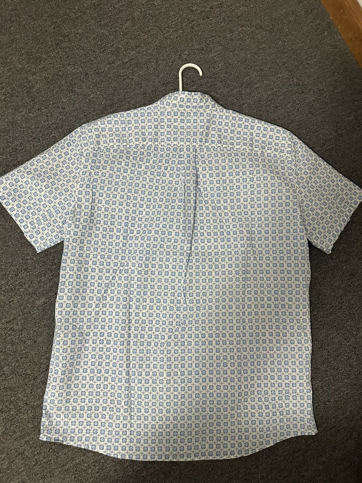 Gap Gap Resort Shirt Blue Tile Pattern Large NWT Size US L / EU 52-54 / 3 - 3 Thumbnail