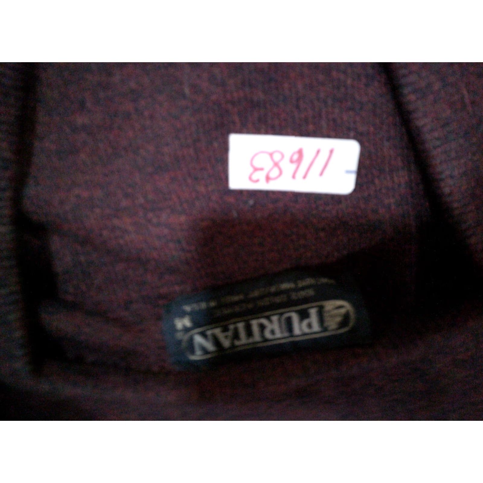 Vintage VINTAGE Miller Puritan V Neck Sweater Mens M Maroon 80s Sweater Mens M Maroon 80s Size US M / EU 48-50 / 2 - 8 Thumbnail
