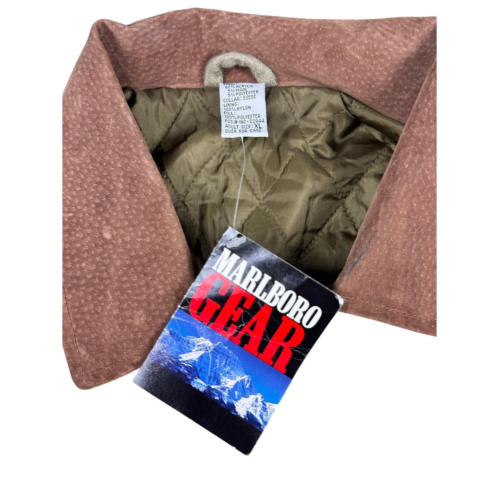 Marlboro Vintage 90s Marlboro Button Up Jacket Size US XL / EU 56 / 4 - 4 Thumbnail