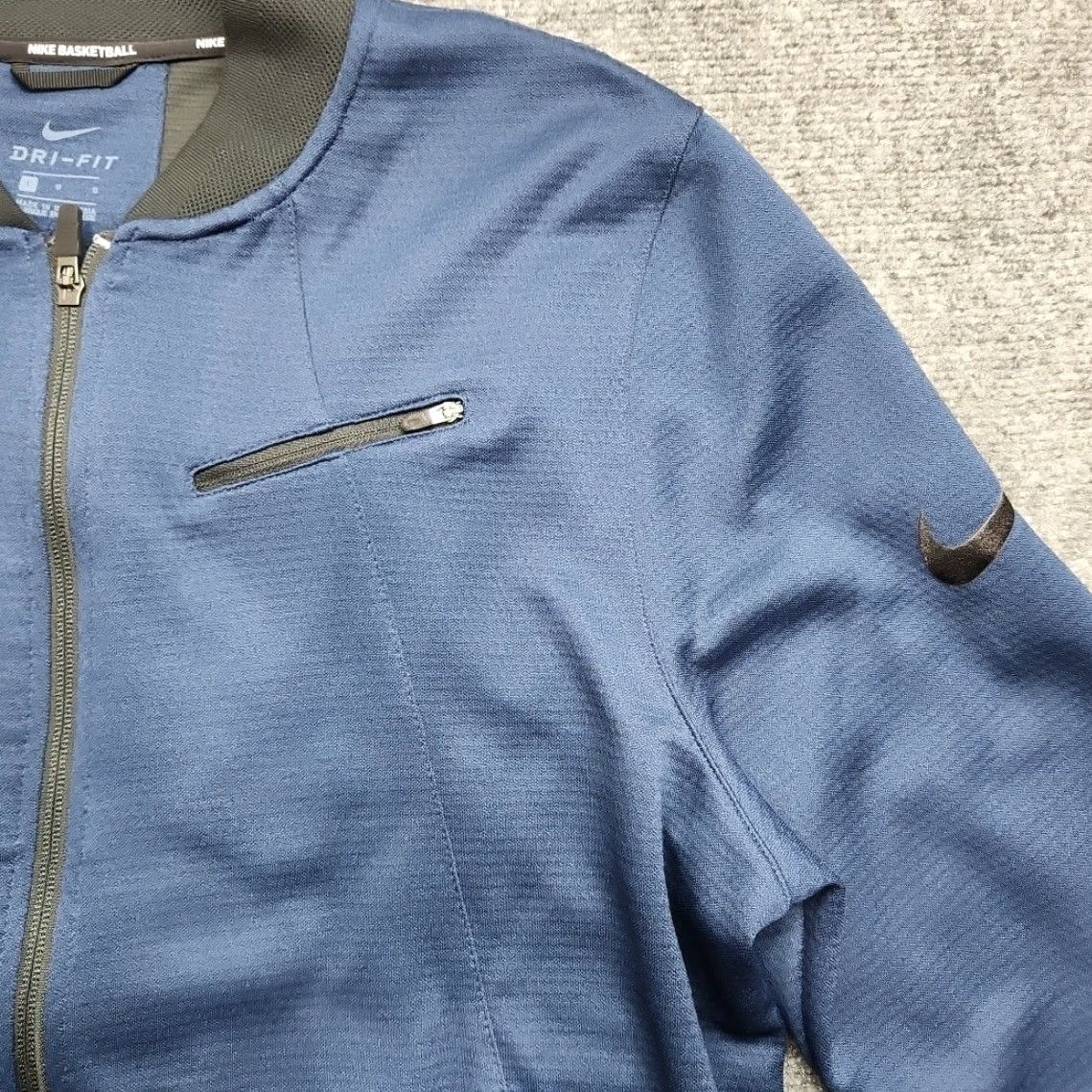 Nike Nike HYPER Elite Dry-Fit Jacket Mens Large Blue Basketball Full Zip Top Size US L / EU 52-54 / 3 - 4 Thumbnail