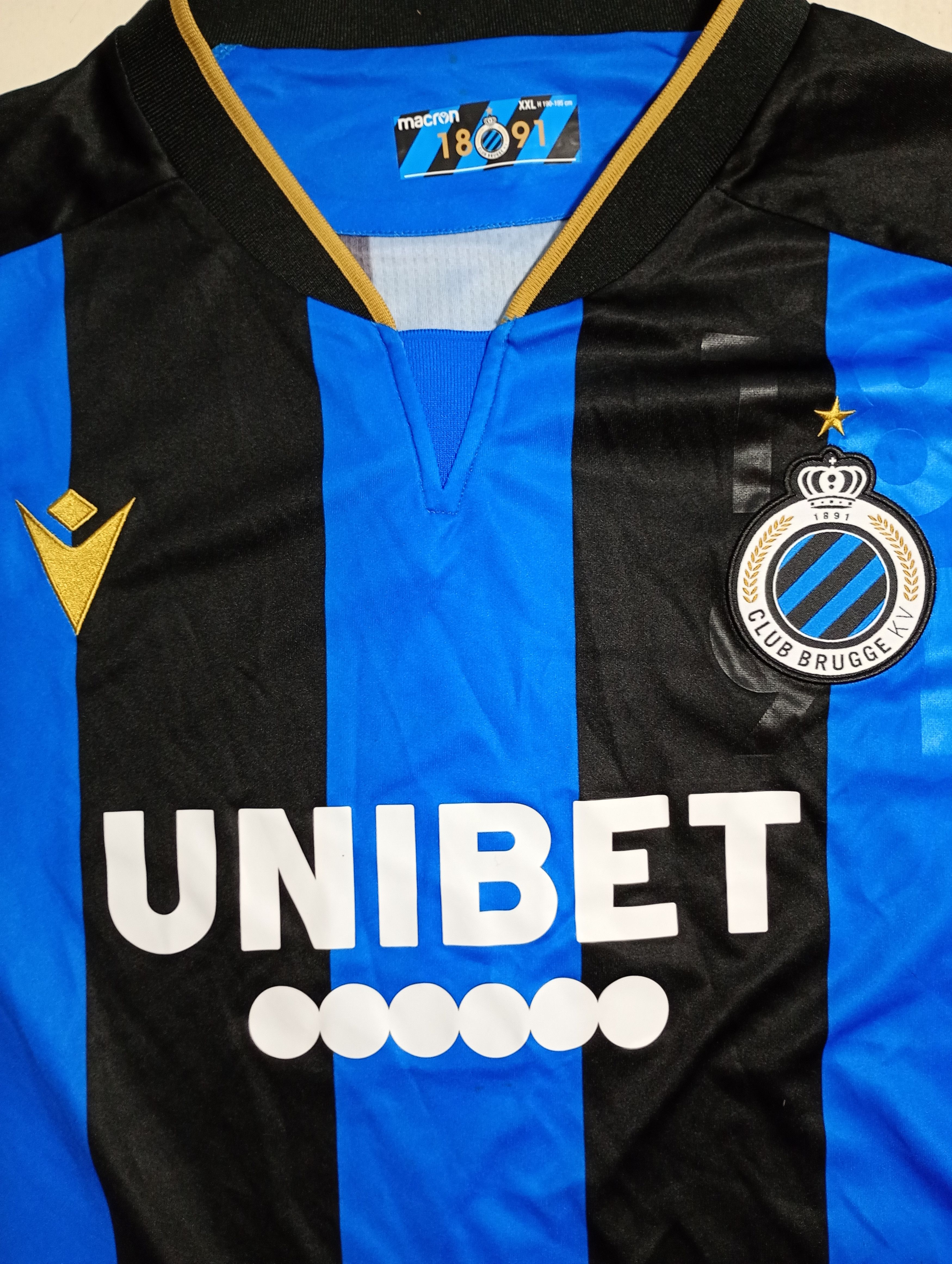 Macron Macron Brugge FC Home Jersey 2021-2022 Size US XXL / EU 58 / 5 - 7 Thumbnail