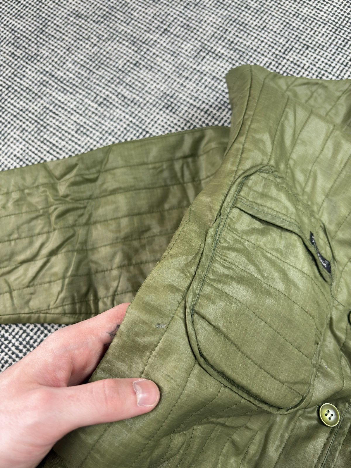 Japanese Brand 80s Finn Marin liner green marina jacket Finland Size US S / EU 44-46 / 1 - 6 Thumbnail