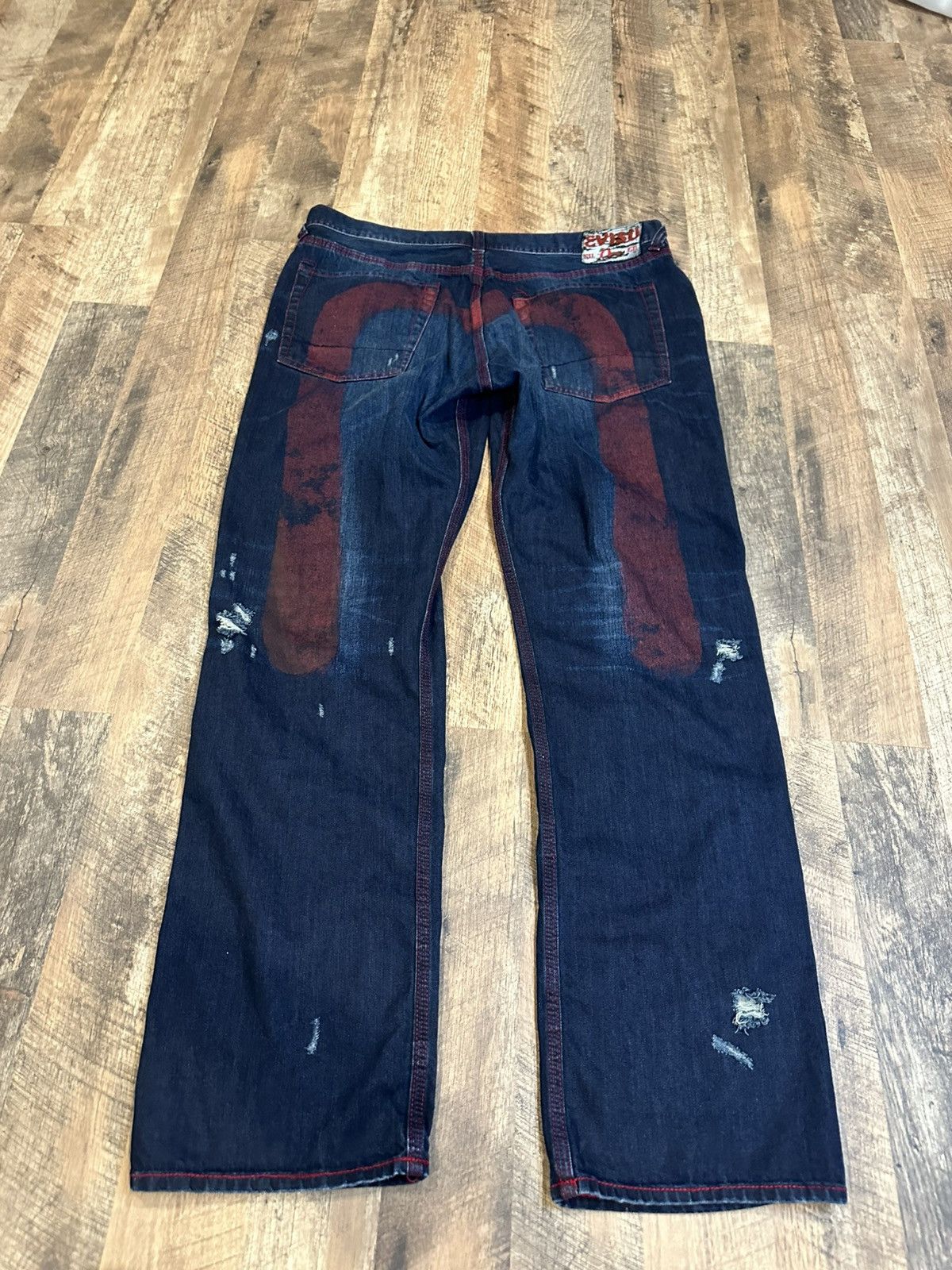 Evisu Jeans Pants EU ED Limited VERY RARE Size 40 WORN see