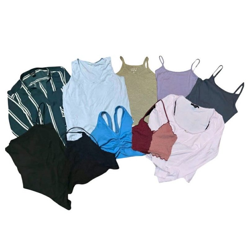 Other 10pcs Tank Tops Long Sleeve Crop Tops Bodysuit NEW Small Size S / US 4 / IT 40 - 3 Thumbnail