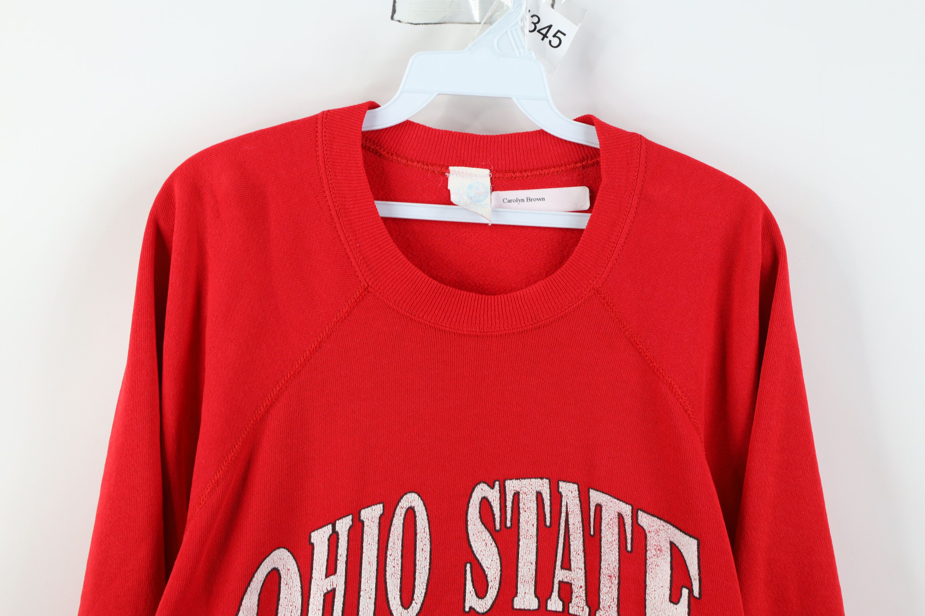 Vintage Vintage 70s 80s Ohio State University Crewneck Sweatshirt Size L / US 10 / IT 46 - 2 Thumbnail