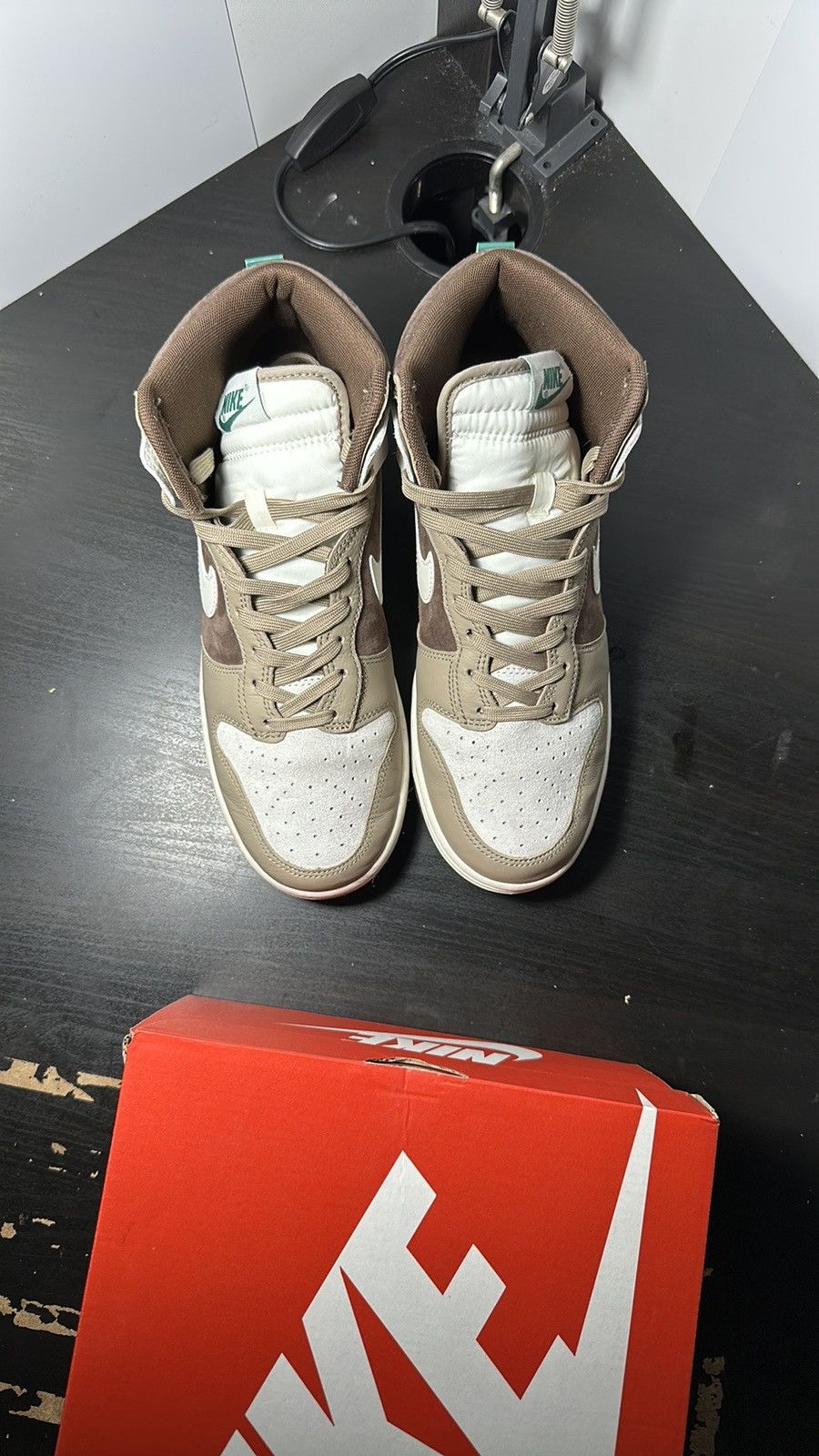 Nike Nike Dunk Hi Light Chocolate Size US 9 / EU 42 - 3 Thumbnail