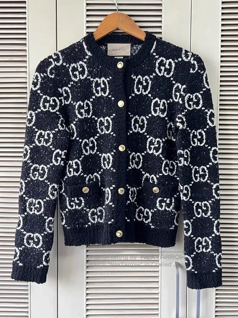 Gucci Gucci Tweed coat Size XS / US 0-2 / IT 36-38 - 1 Thumbnail