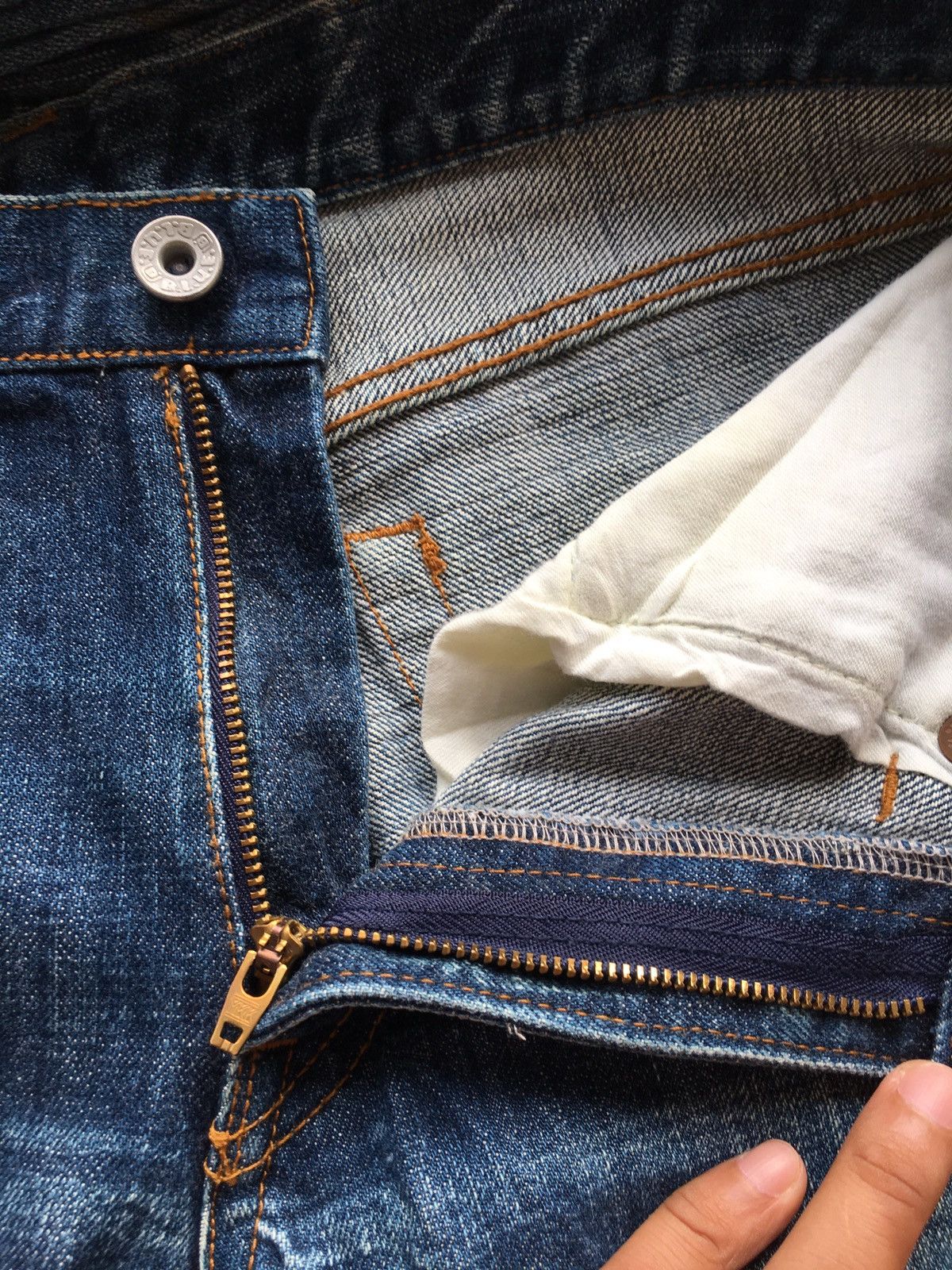 Blue Blue Japan Blue blue Size US 30 / EU 46 - 9 Thumbnail